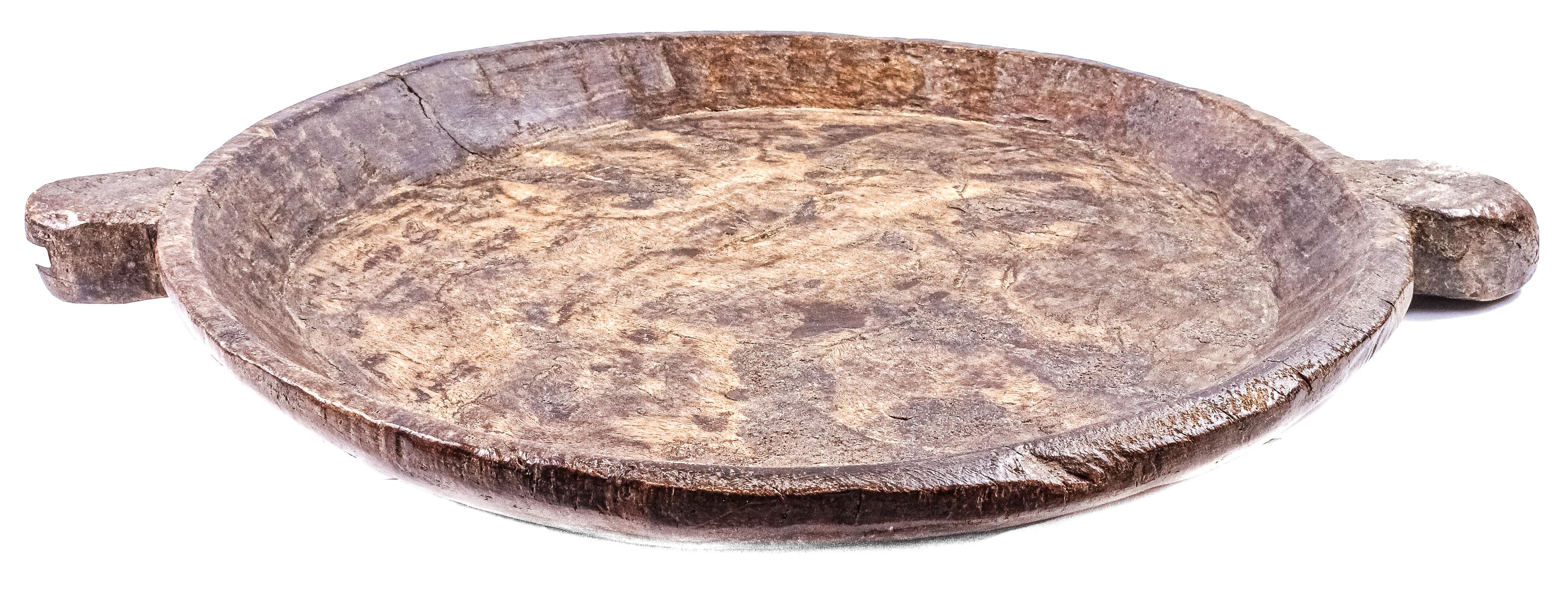 CENTRO DE MESA EN MADERA DE MEDIADOS DEL S.XX