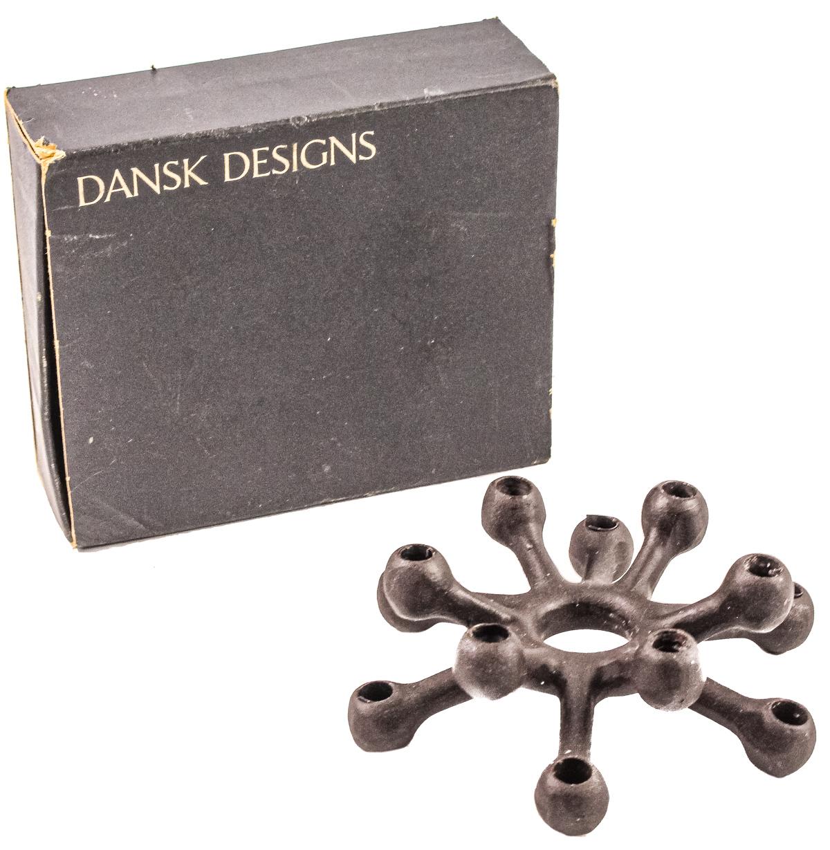 PORTAVELAS DE DISEÑO DANÉS DANKS DESINGS DE MEDIADOS S.XX