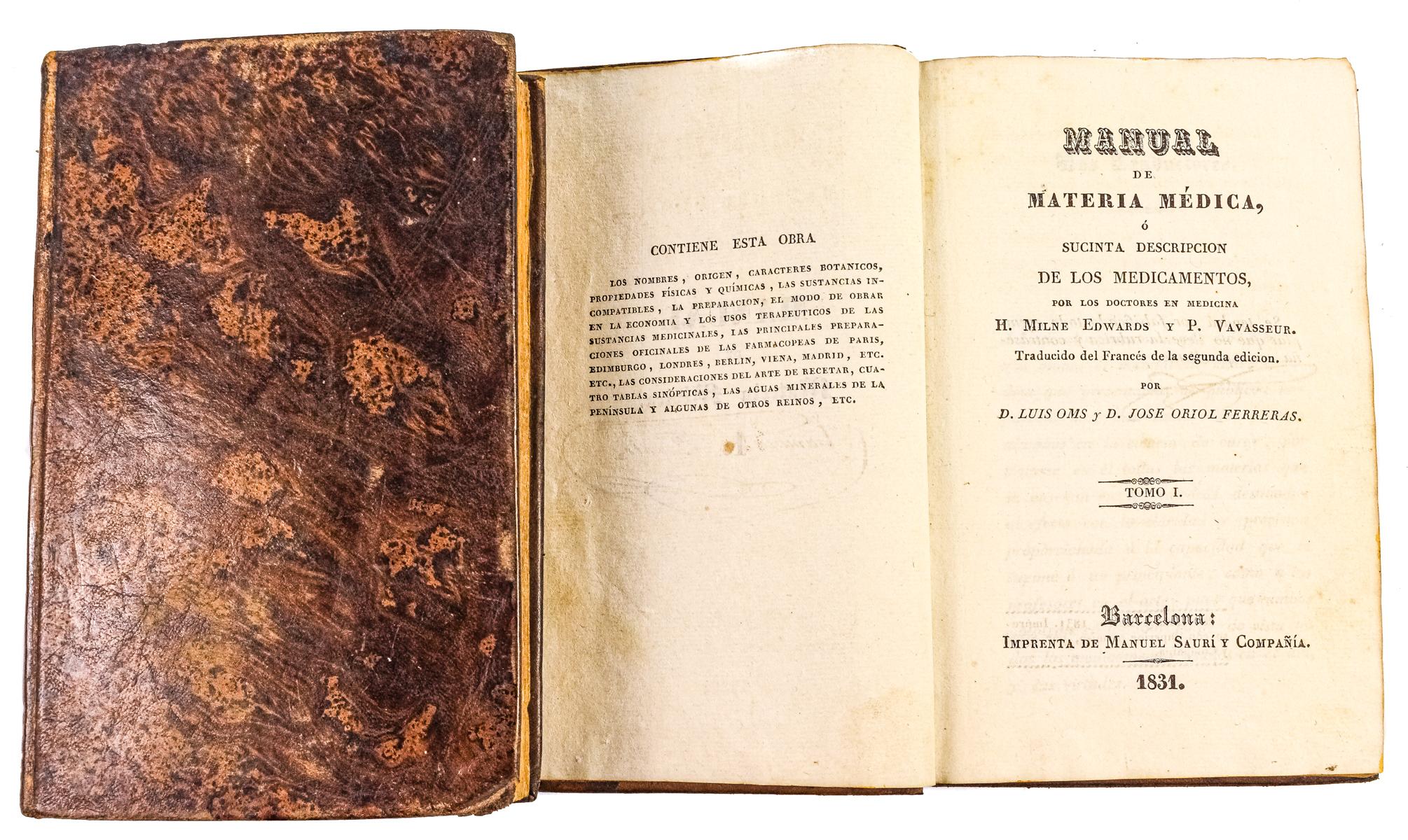 "MANUAL DE MATERIA MÉDICA"