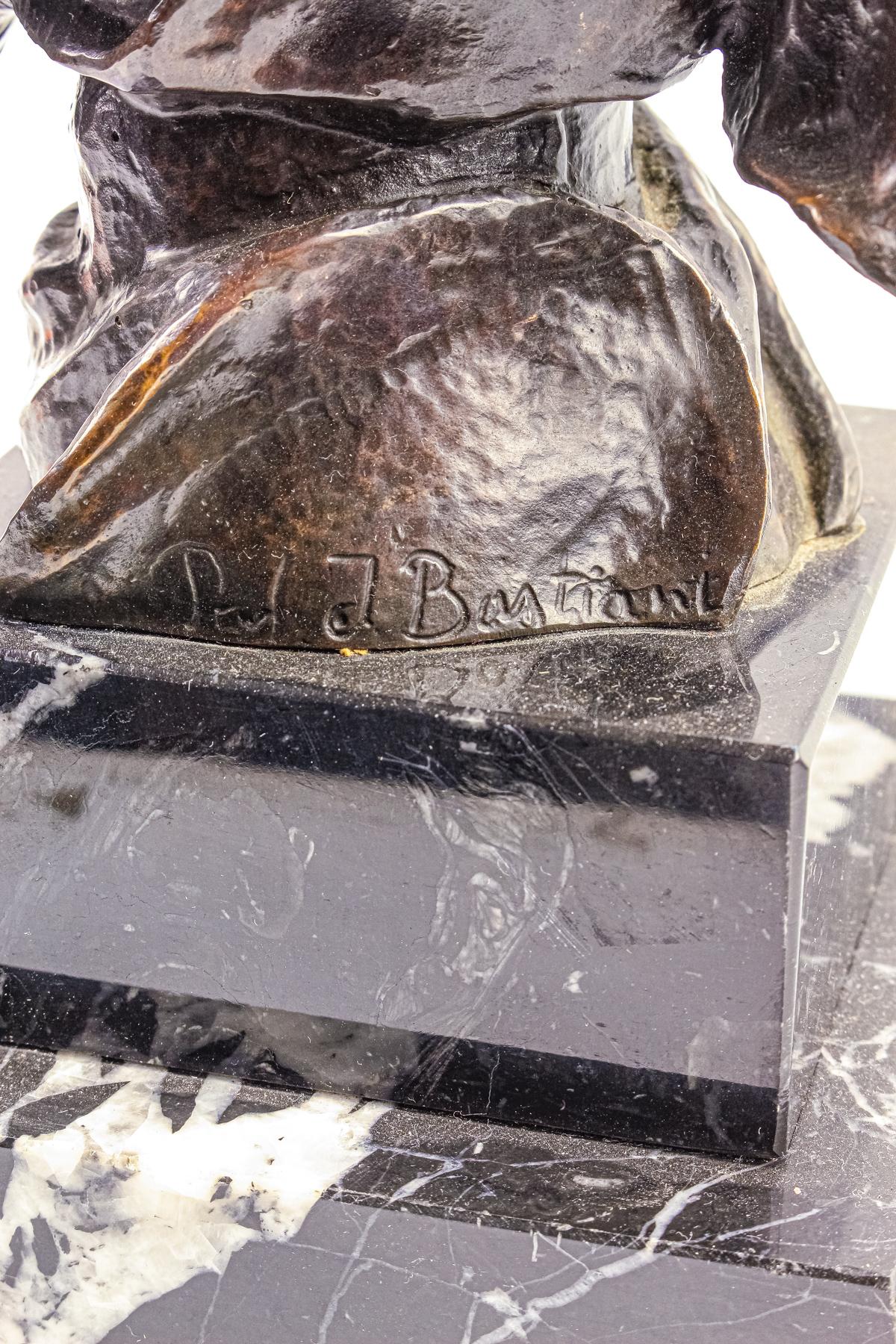 ESCULTURA EN BRONCE FIRMADA J. BATISTINI