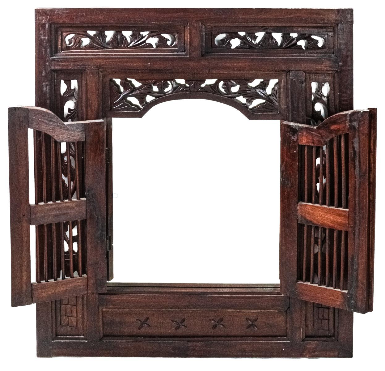 ORIGINAL VENTANA ORIENTAL CON ESPEJO