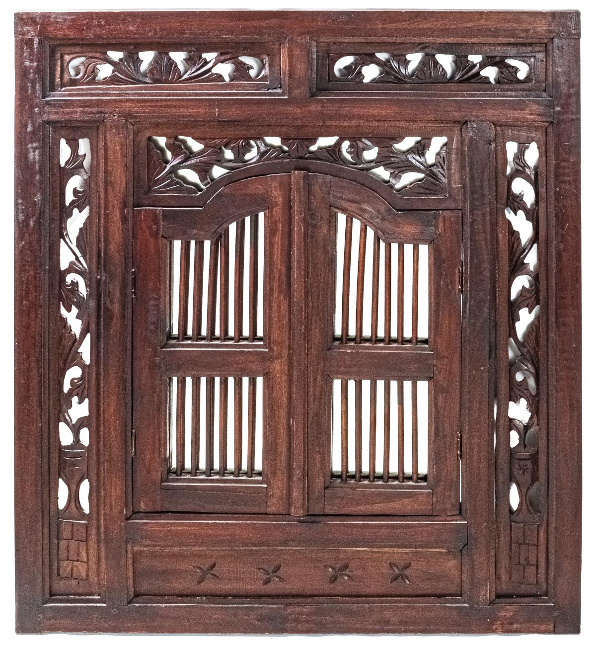 ORIGINAL VENTANA ORIENTAL CON ESPEJO