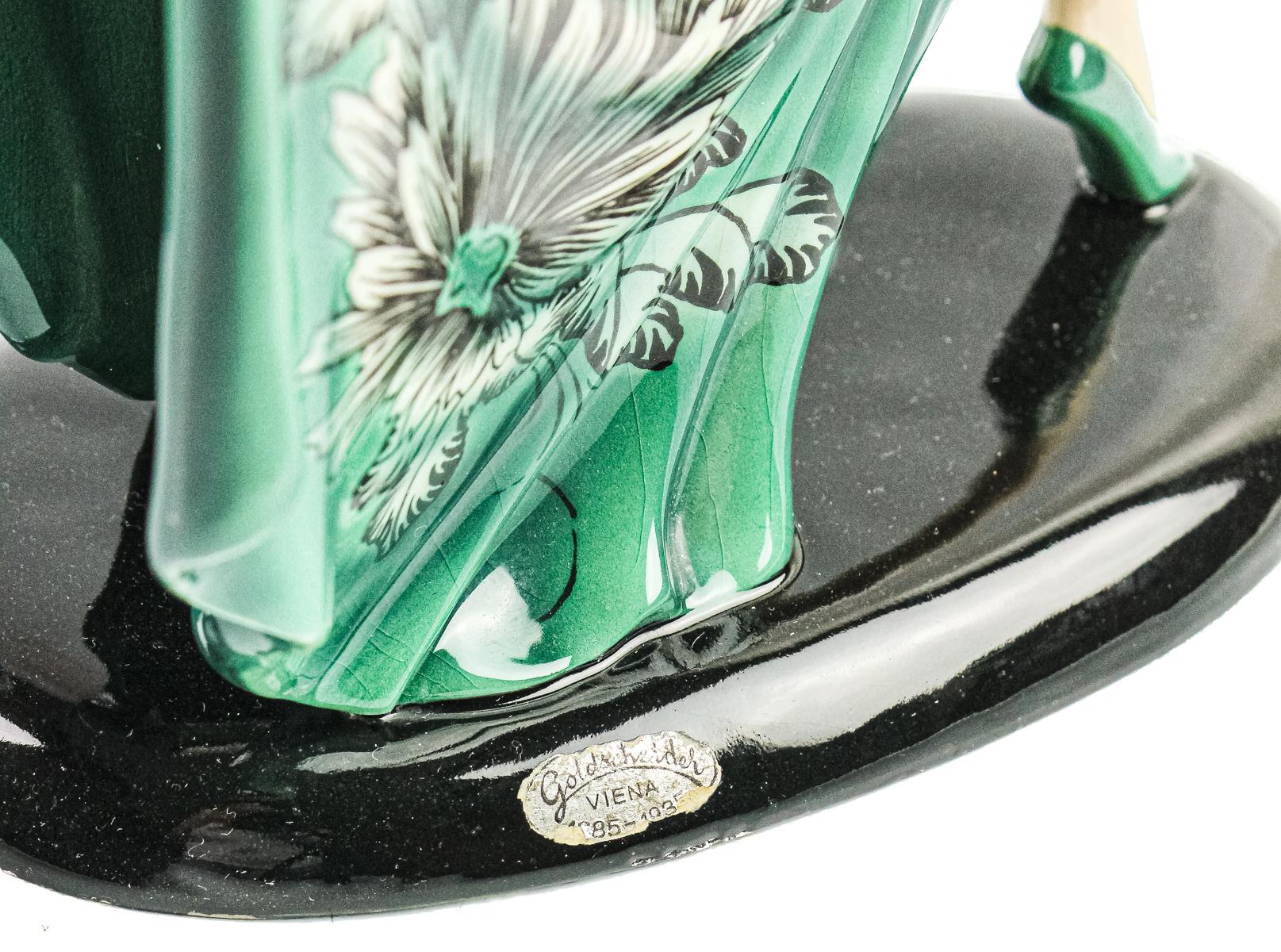FIGURA DE PORCELANA GOLDSCHEIDER DEL PRIMER TERCIO S.XX