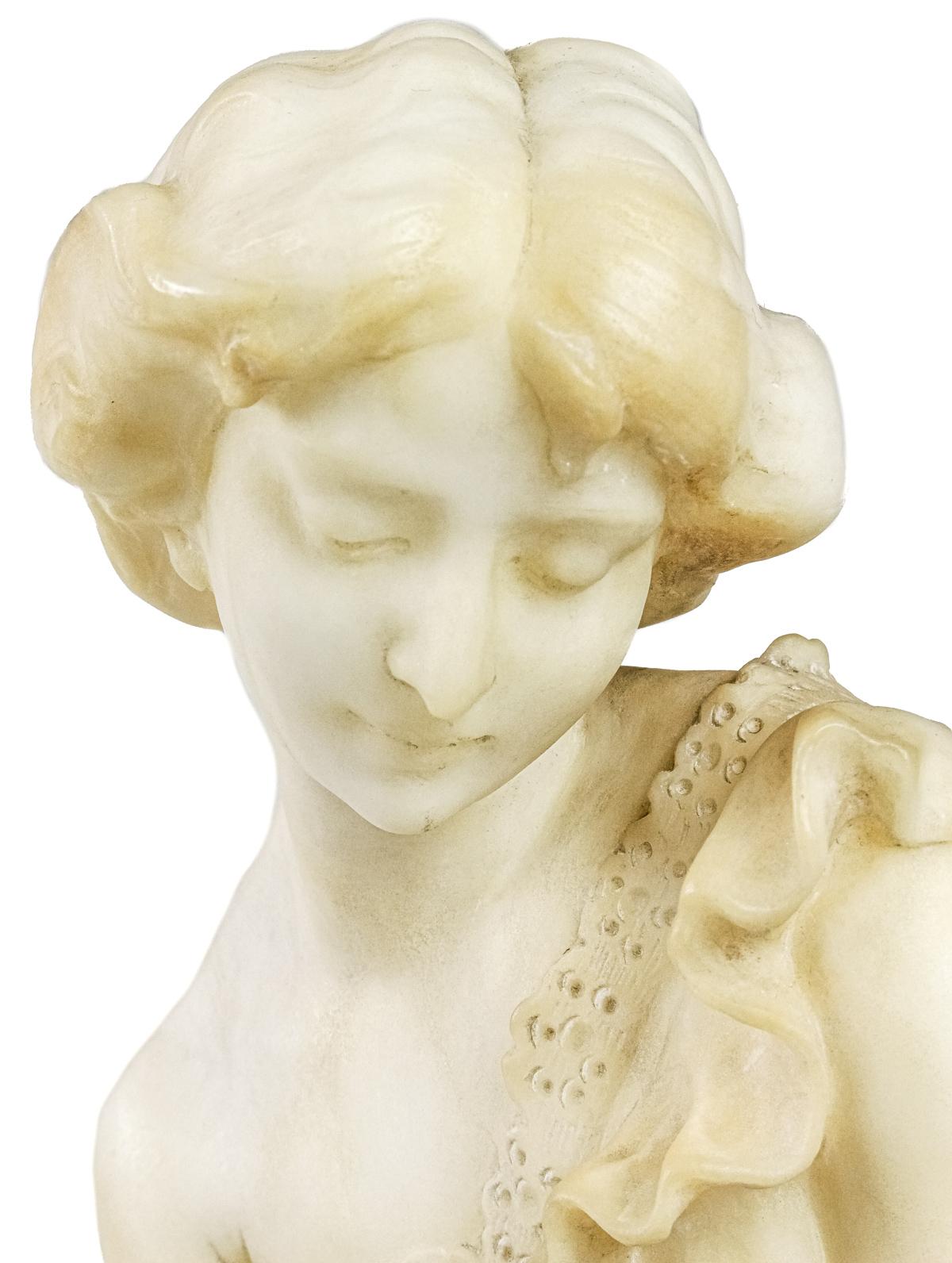 FIGURA DE ESCUELA ITALIANA CIRCA 1900