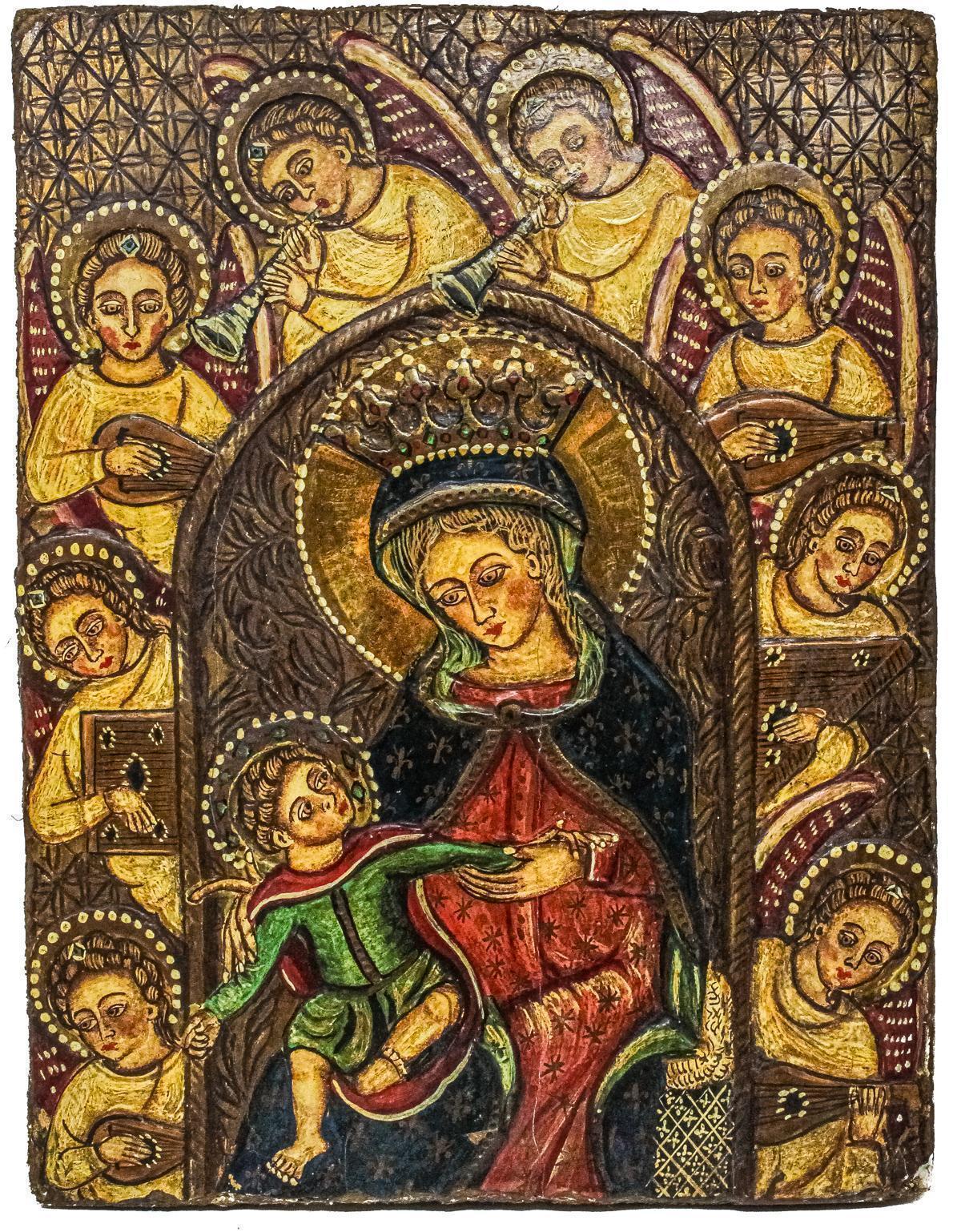 RETABLO DEL ÚLTIMO CUARTO DE SIGLO XIX