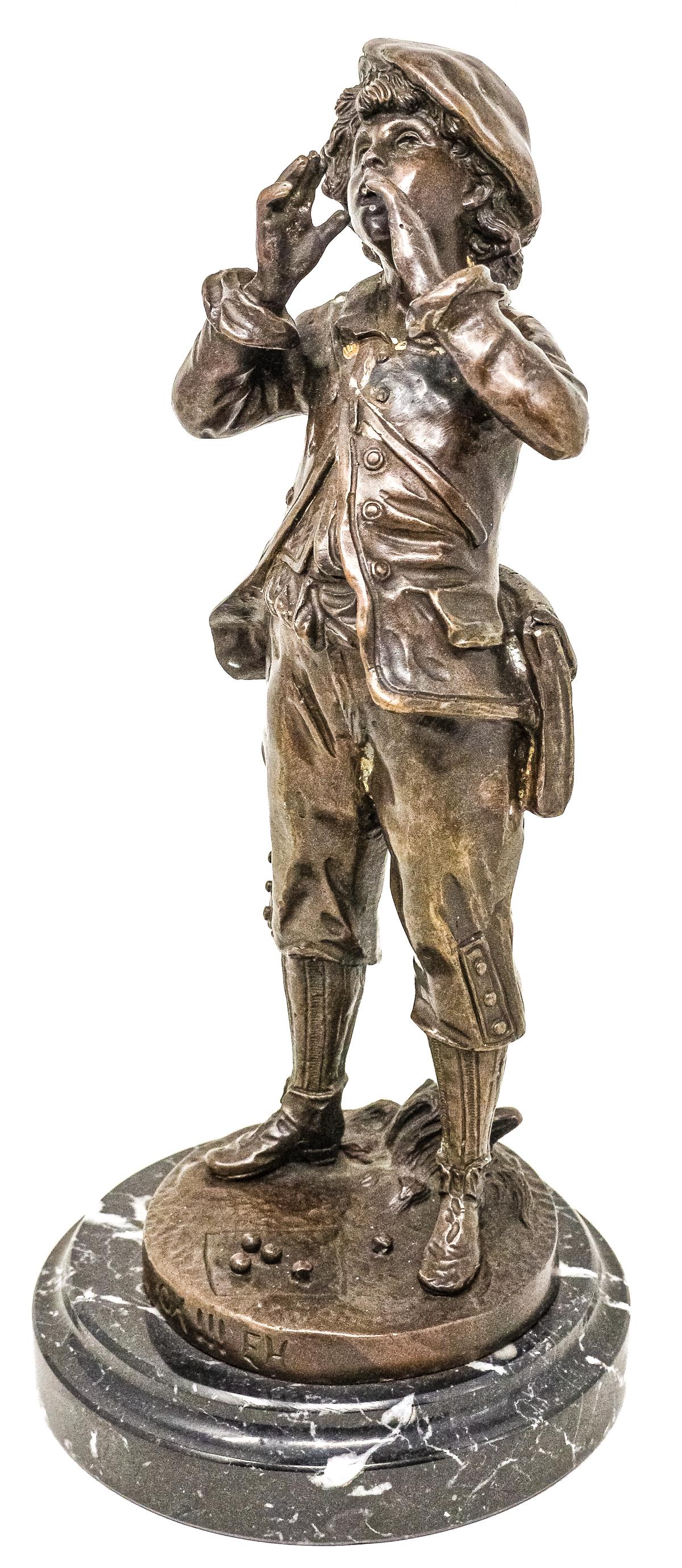 FIGURA EN BRONCE DEL ÚLTIMO TERCIO DE SIGLO XX