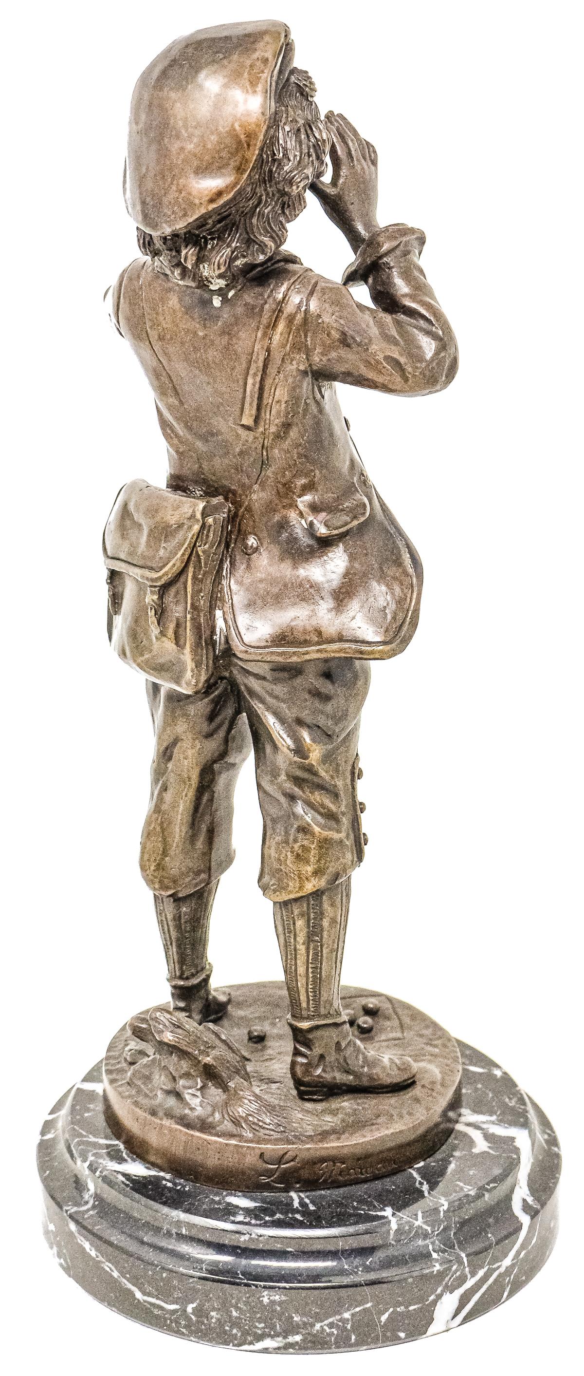 FIGURA EN BRONCE DEL ÚLTIMO TERCIO DE SIGLO XX