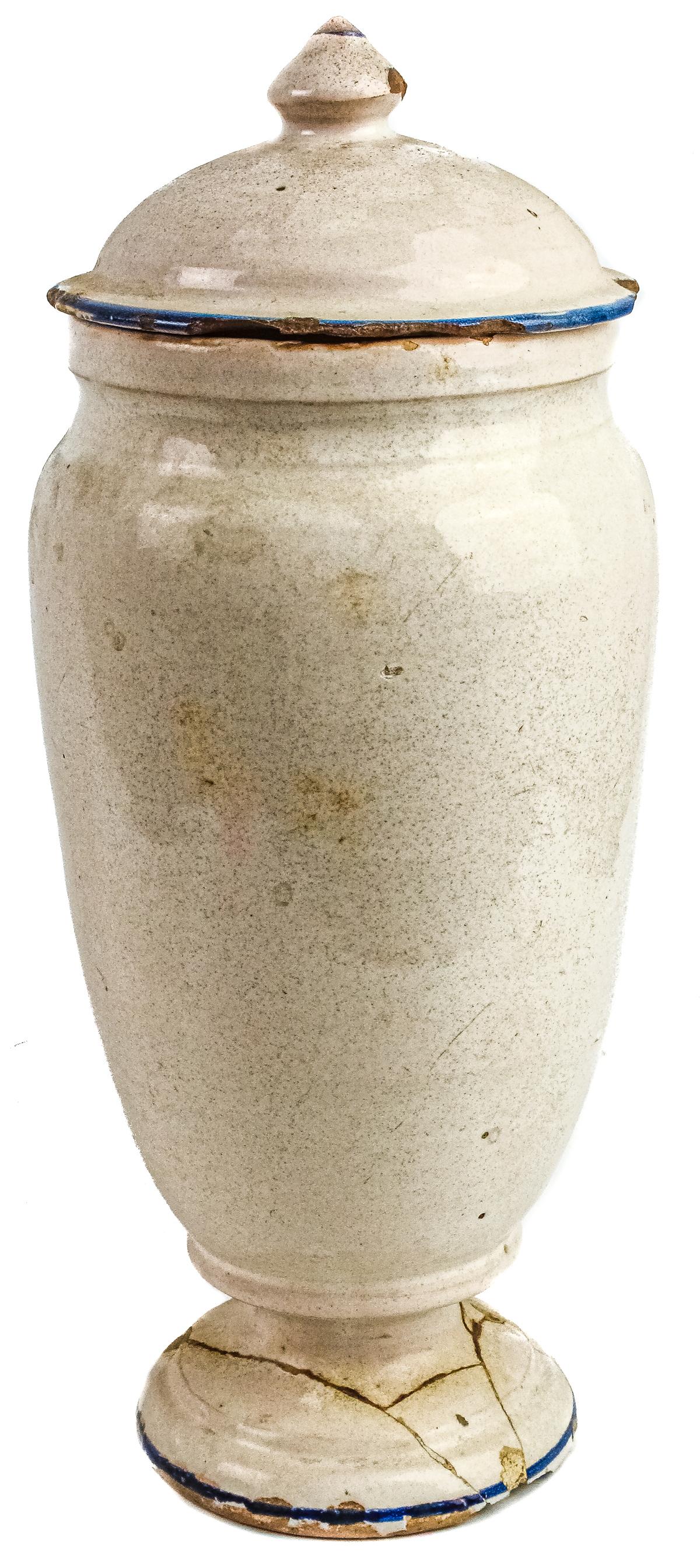 TARRO DE FARMACIA DE BANYOLES S.XIX