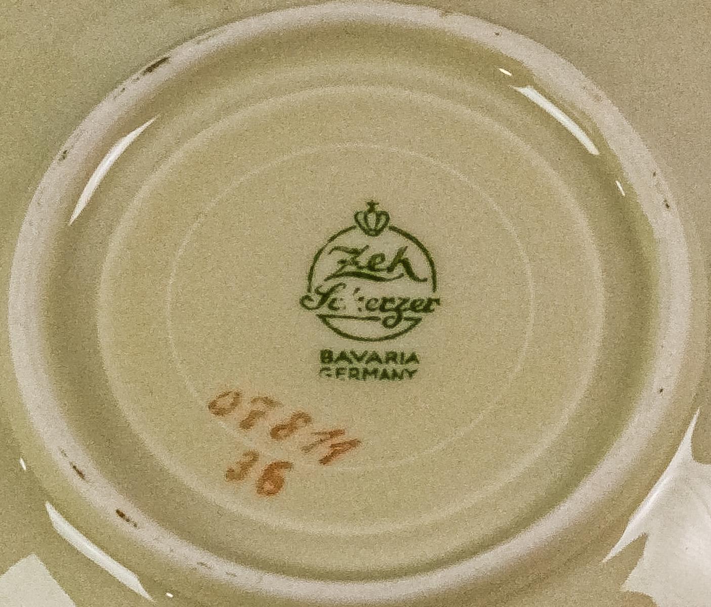 JUEGO DE CAFÉ DE PORCELANA ALEMANA