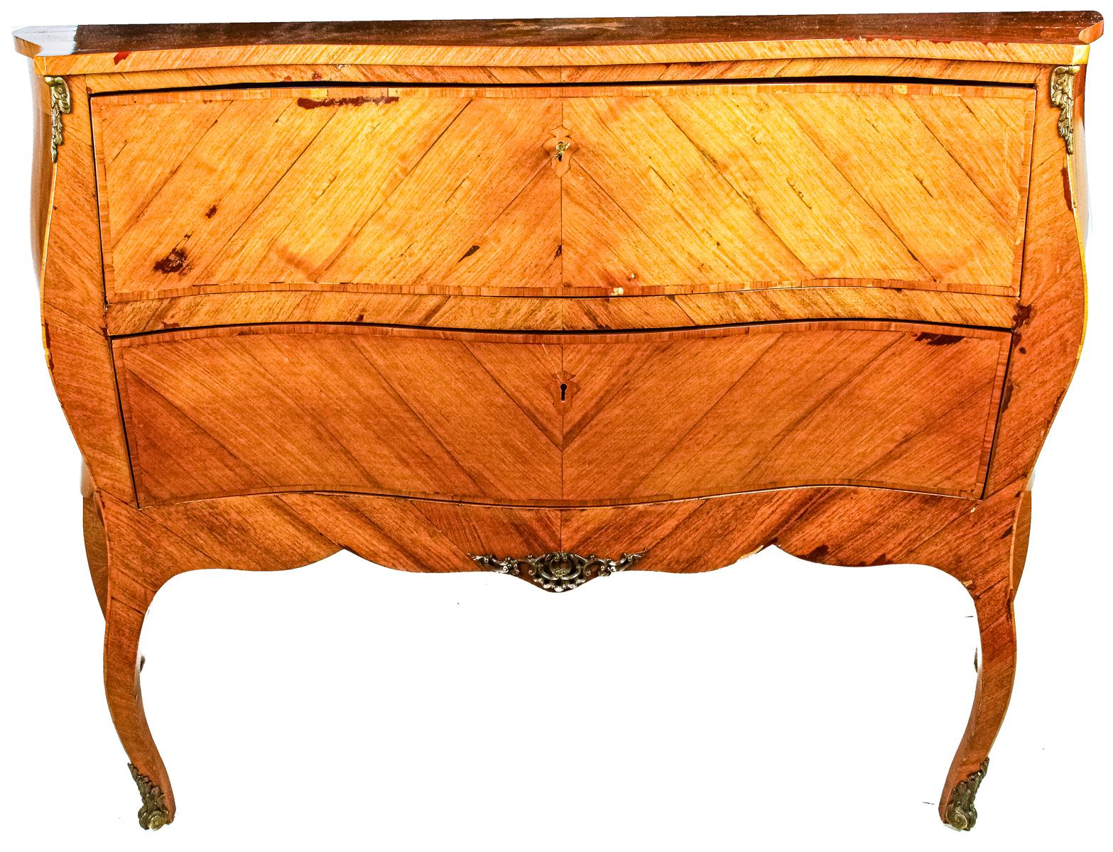 CÓMODA ESTILO LUIS XV DE LA PRIMERA MITAD DEL S.XX