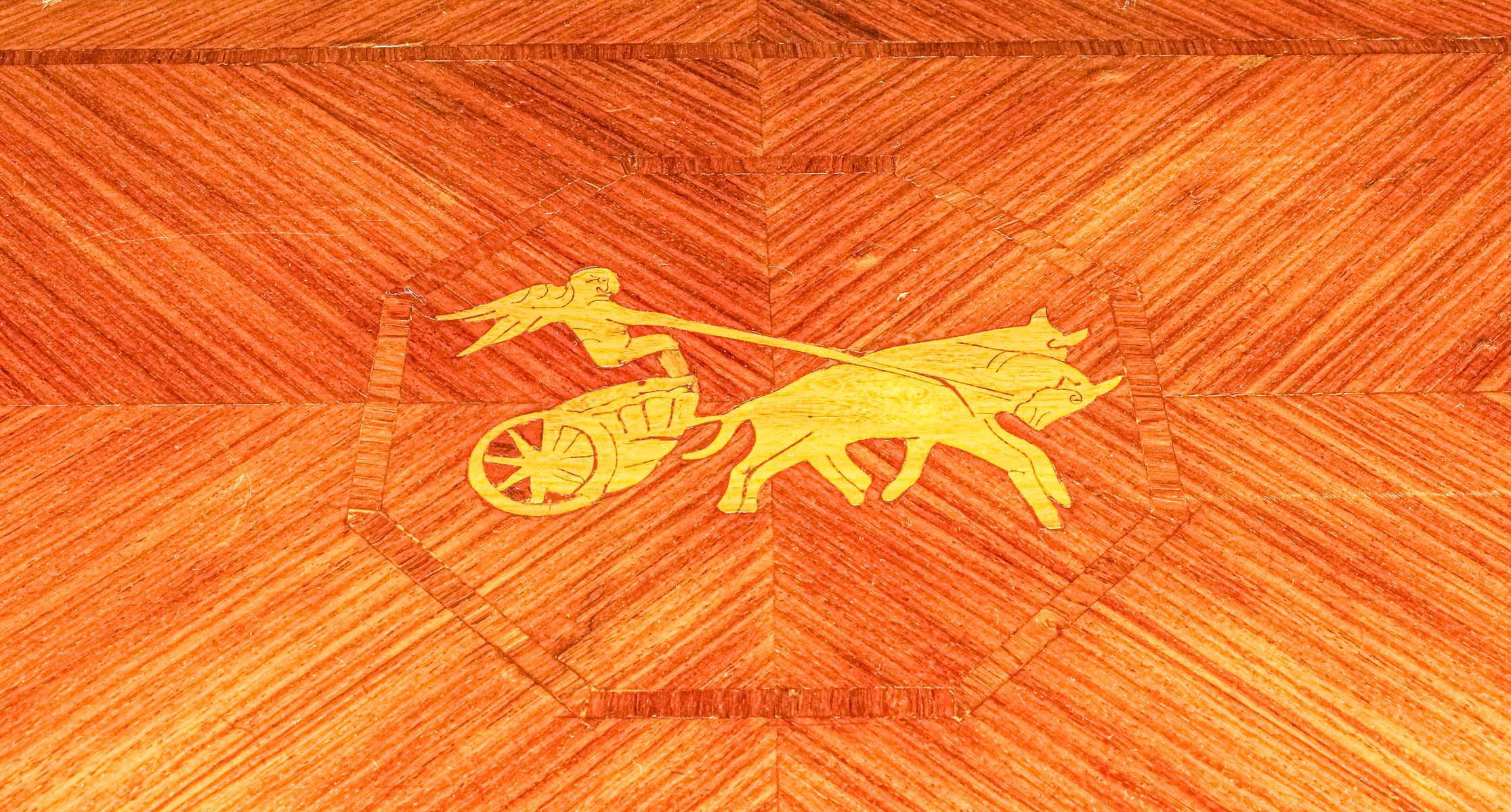 CÓMODA ESTILO LUIS XV DE LA PRIMERA MITAD DEL S.XX