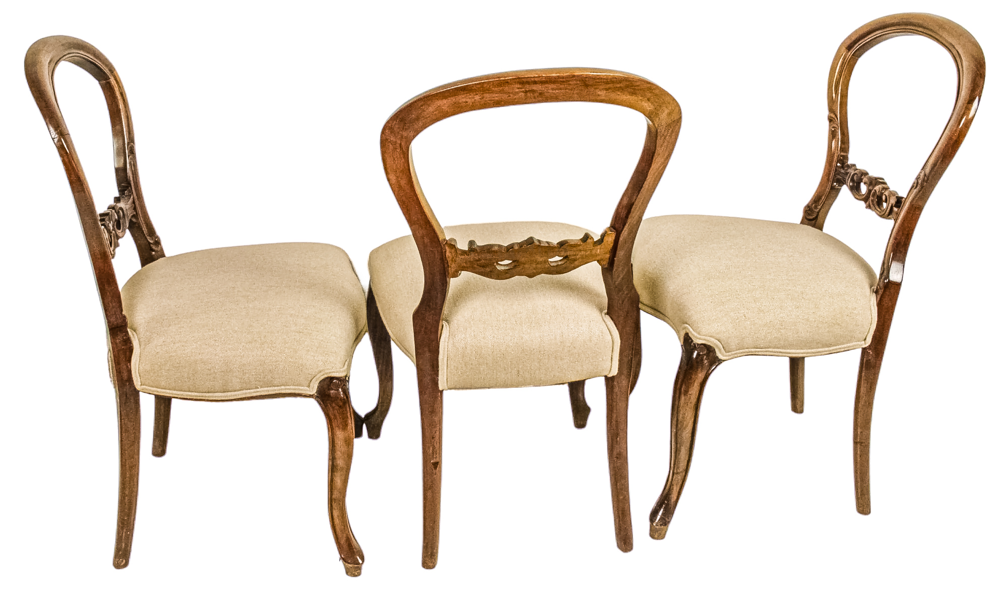 SEIS SILLAS DE ESTILO VICTORIANO