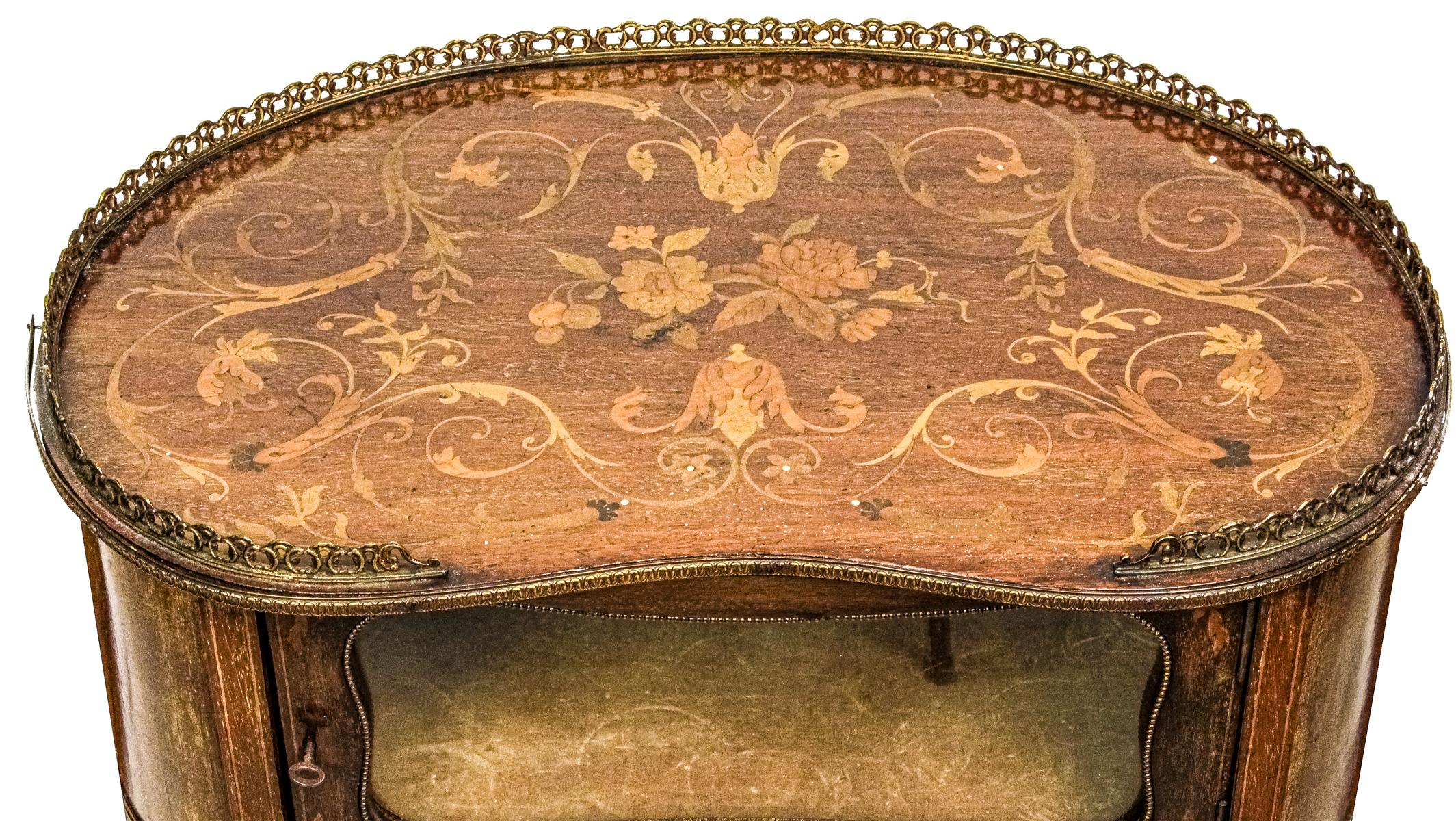 MESITA DE RIÑÓN FRANCESA DEL PRIMER TERCIO DEL S.XX