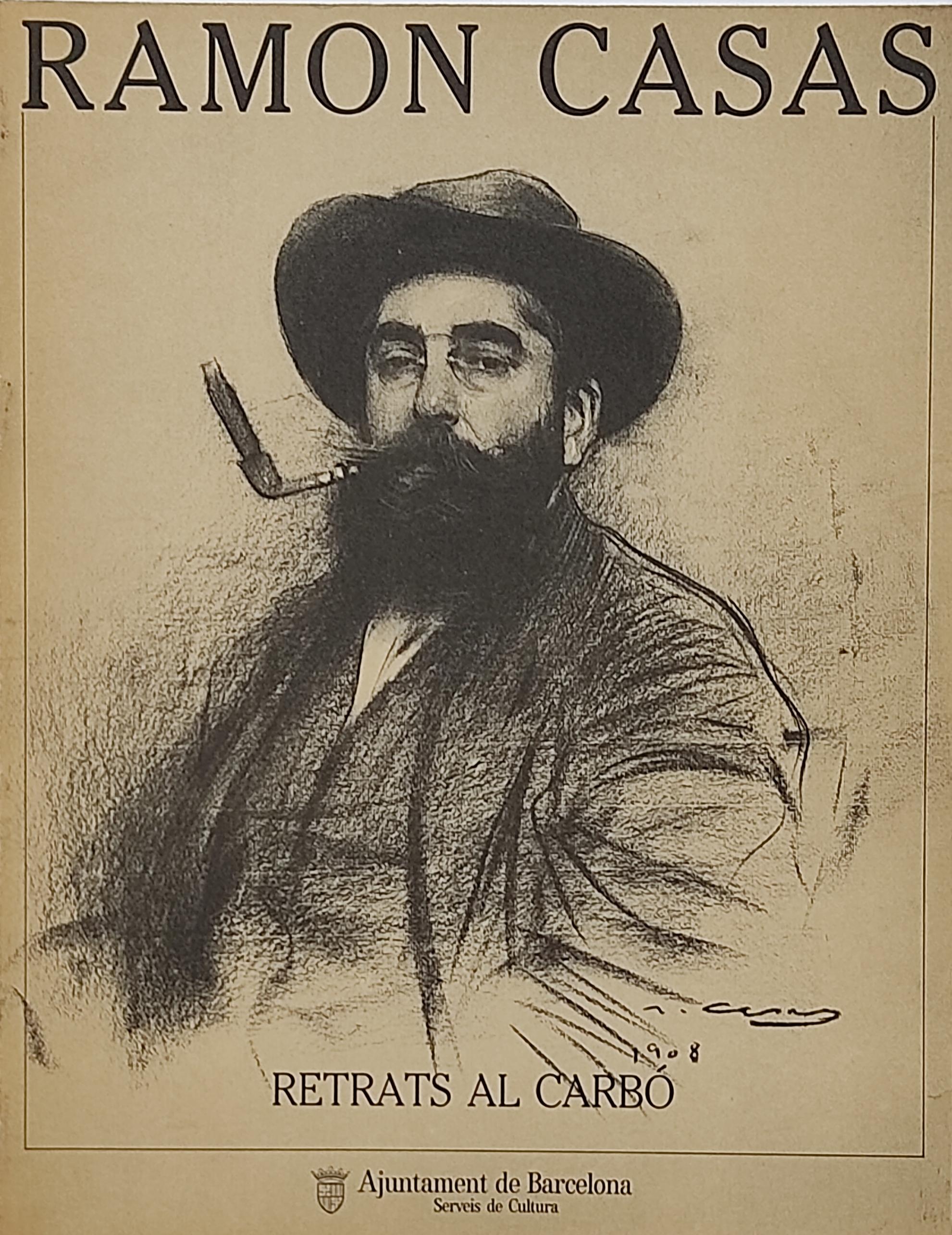 RETRATS AL CARBÓ DE RAMON CASAS.