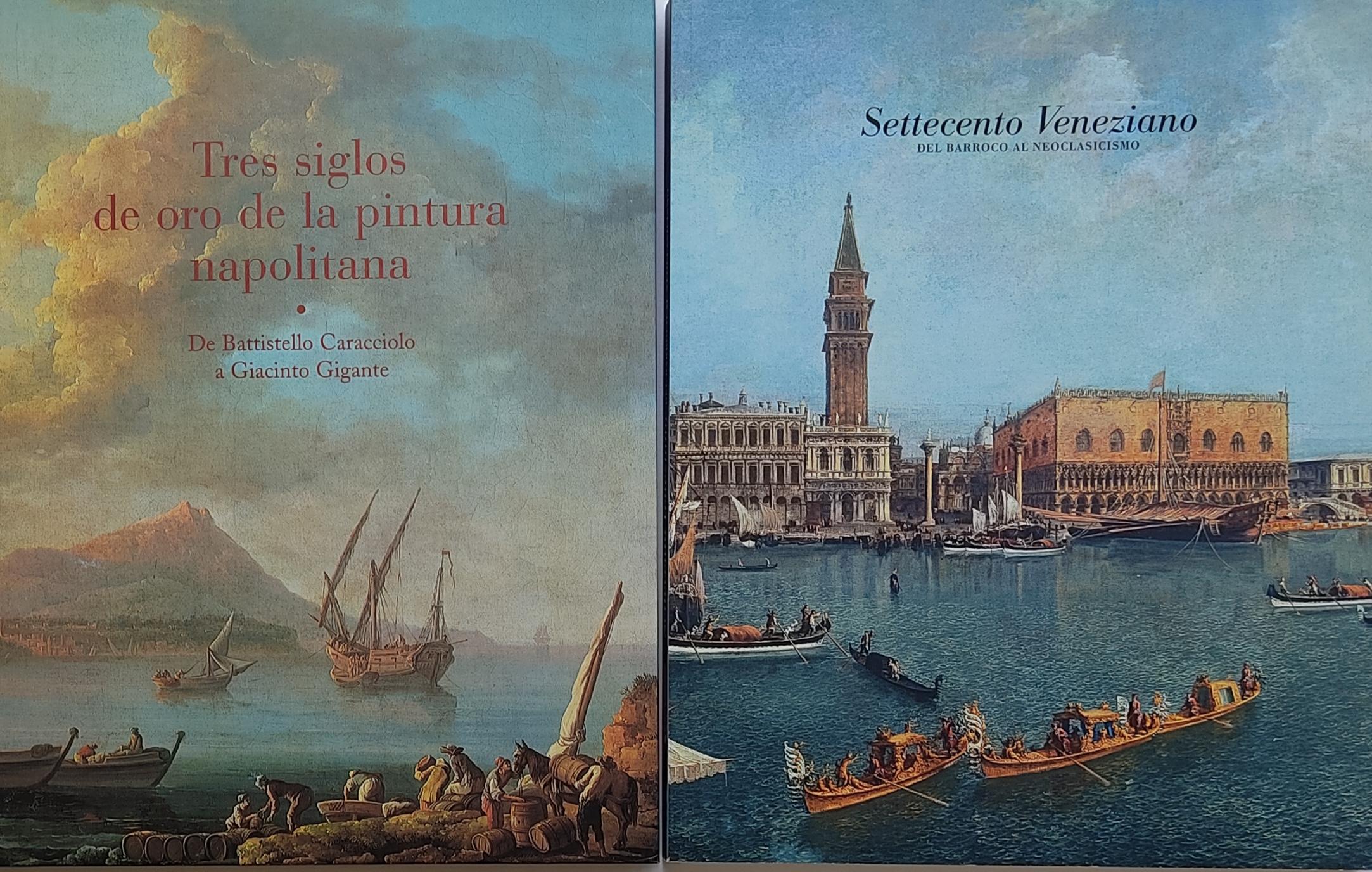 DOS LIBROS SOBRE PINTURA ITALIANA.