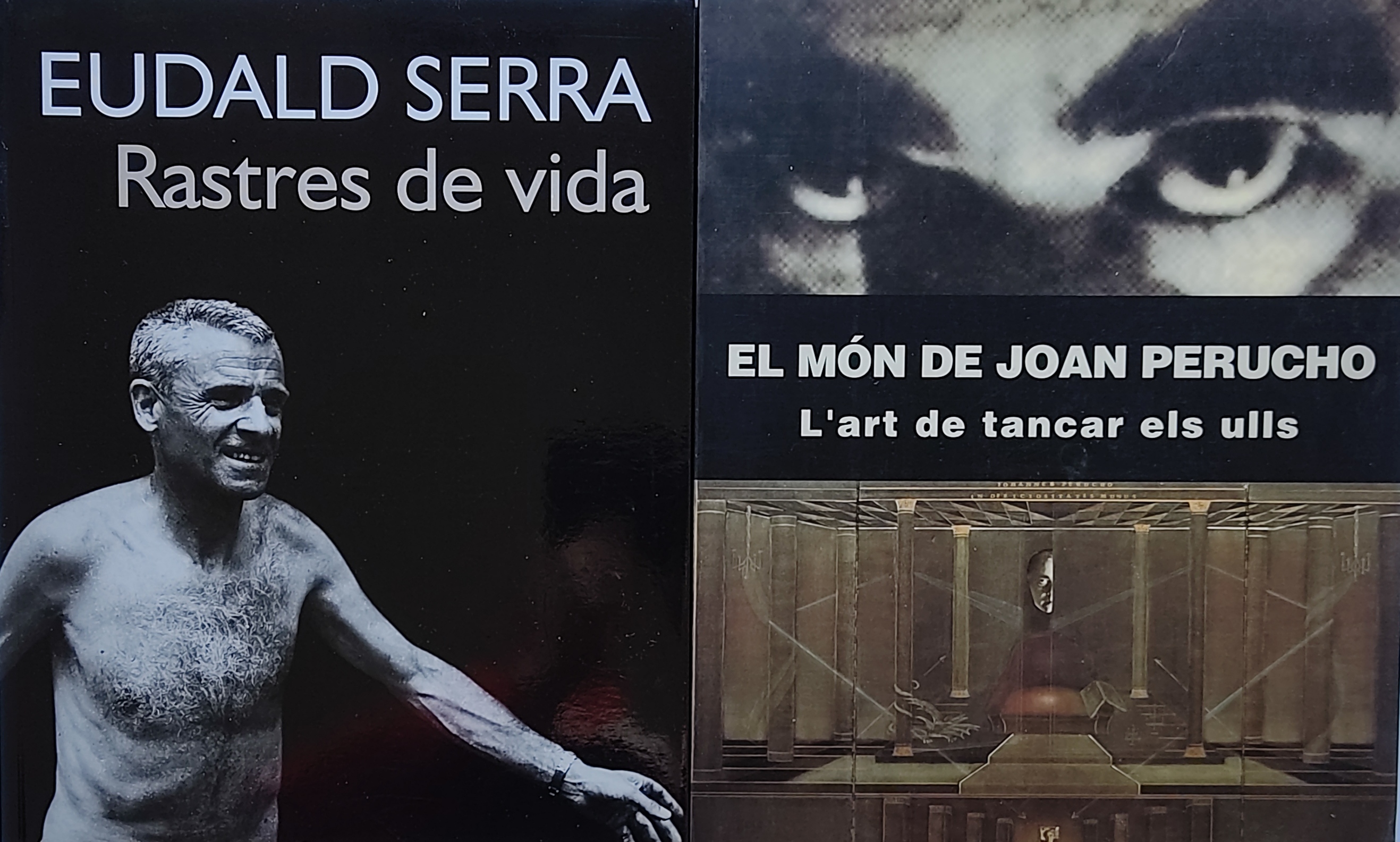 DOS LIBROS SOBRE ARTISTAS CATALANES.   