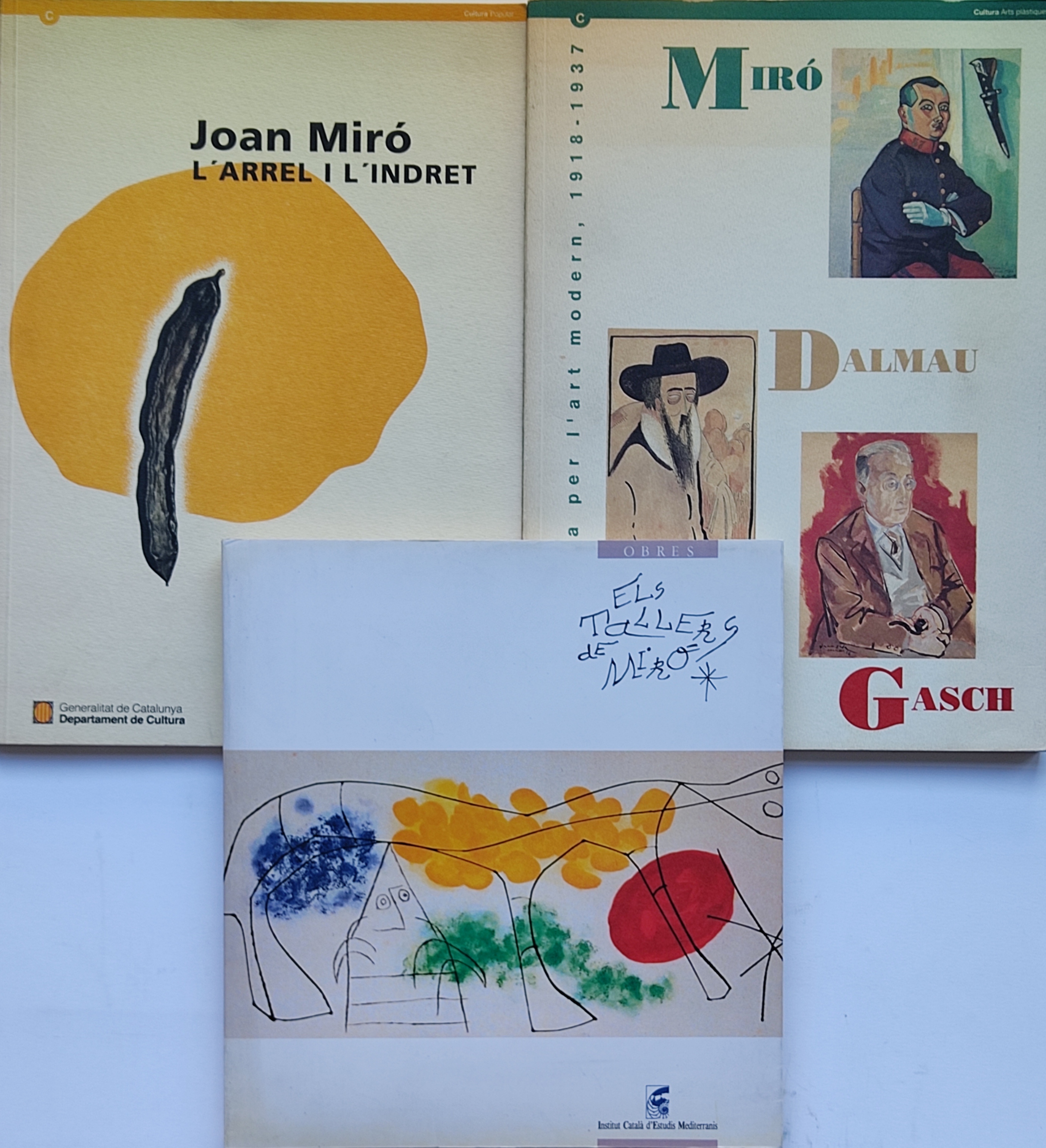 TRES PUBLICACIONES SOBRE MIRÓ