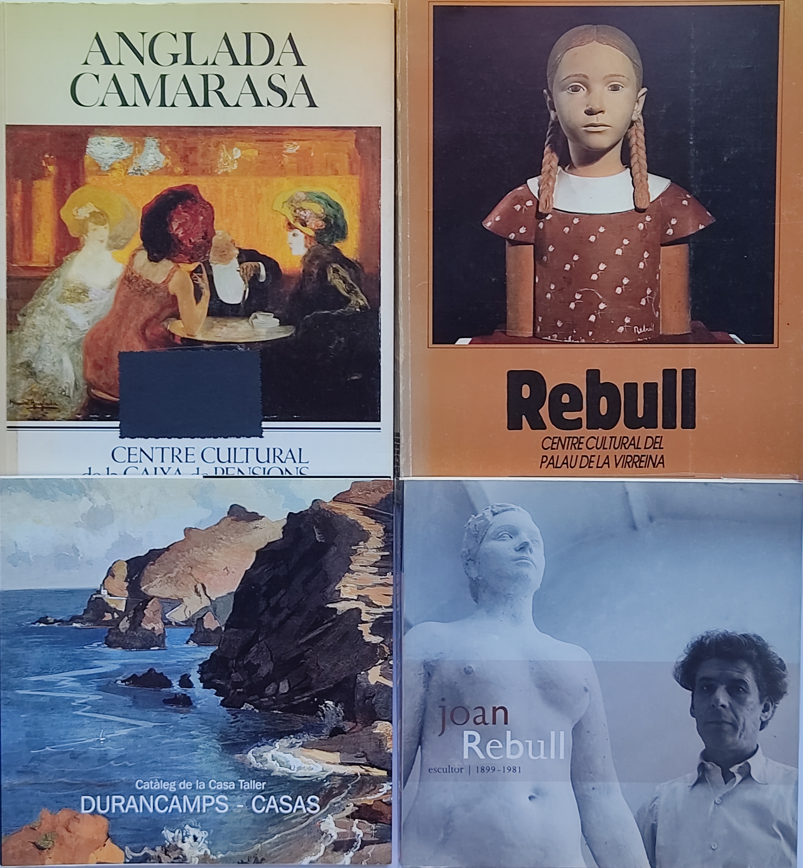 CUATRO PUBLICACIONES SOBRE ARTISTAS CATALANES CONTEMPORANEOS