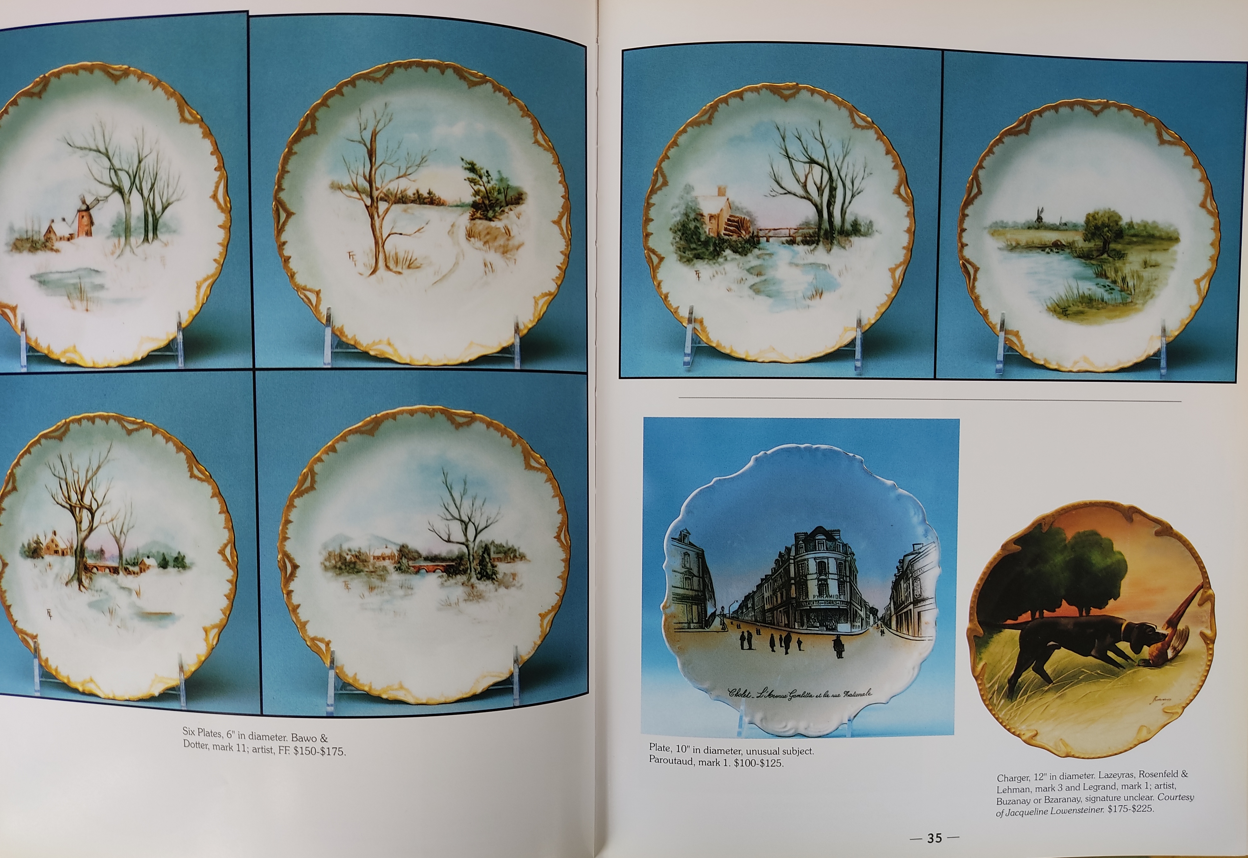 THE DECORATIVE ART OF LIMOGES.  PORCELAIN AND BOXES
