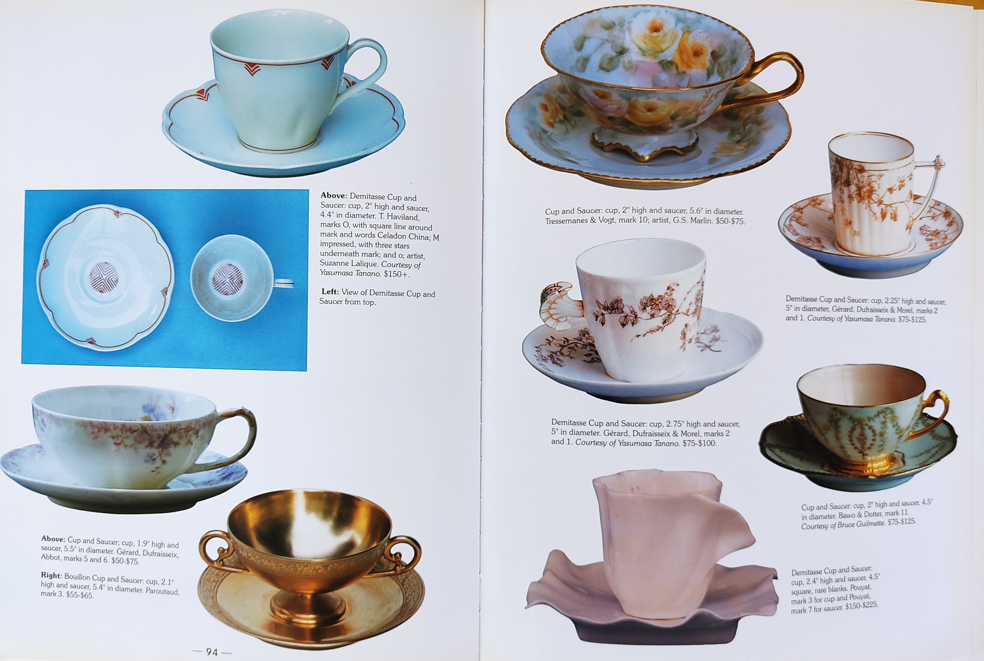 THE DECORATIVE ART OF LIMOGES.  PORCELAIN AND BOXES