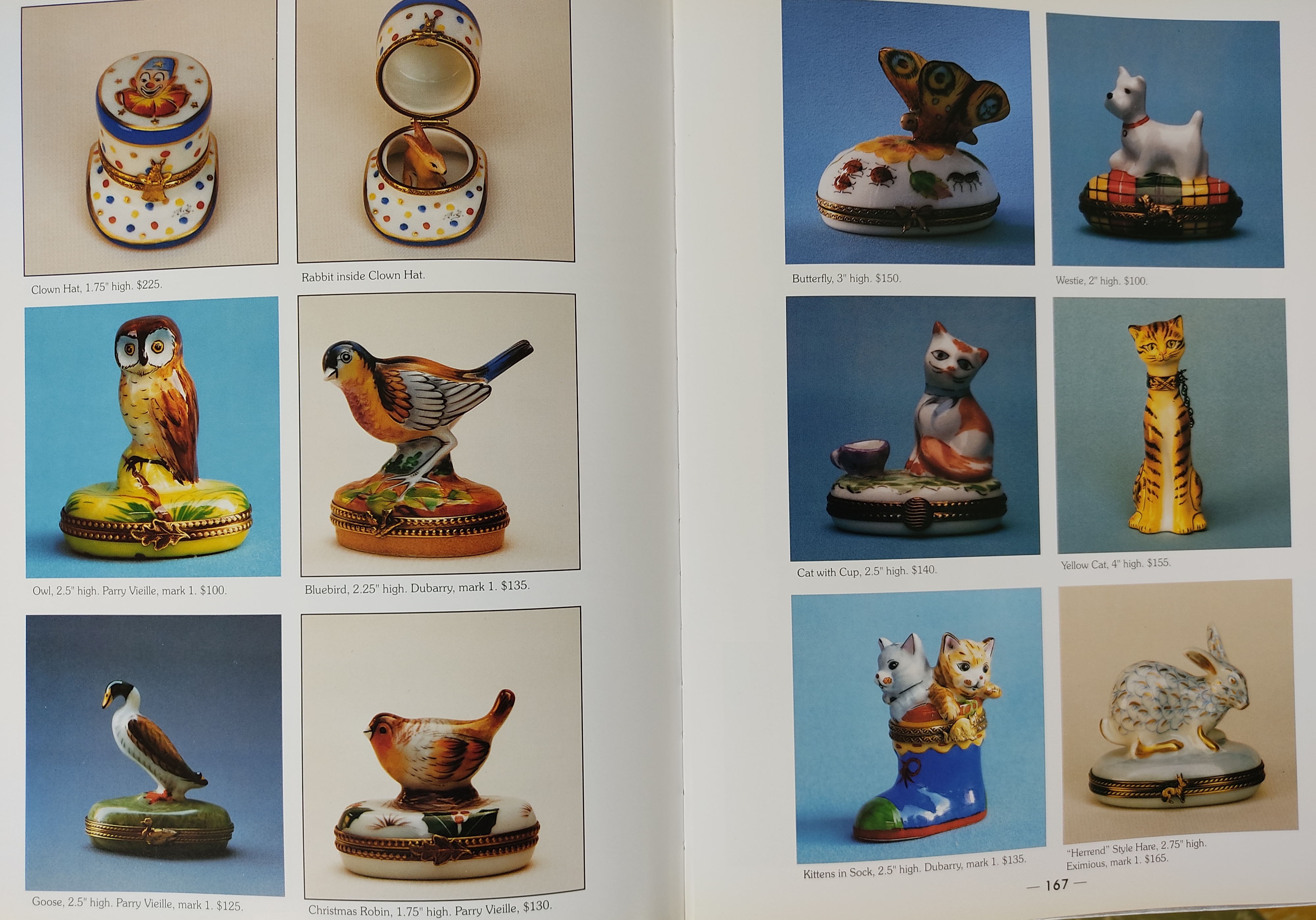 THE DECORATIVE ART OF LIMOGES.  PORCELAIN AND BOXES
