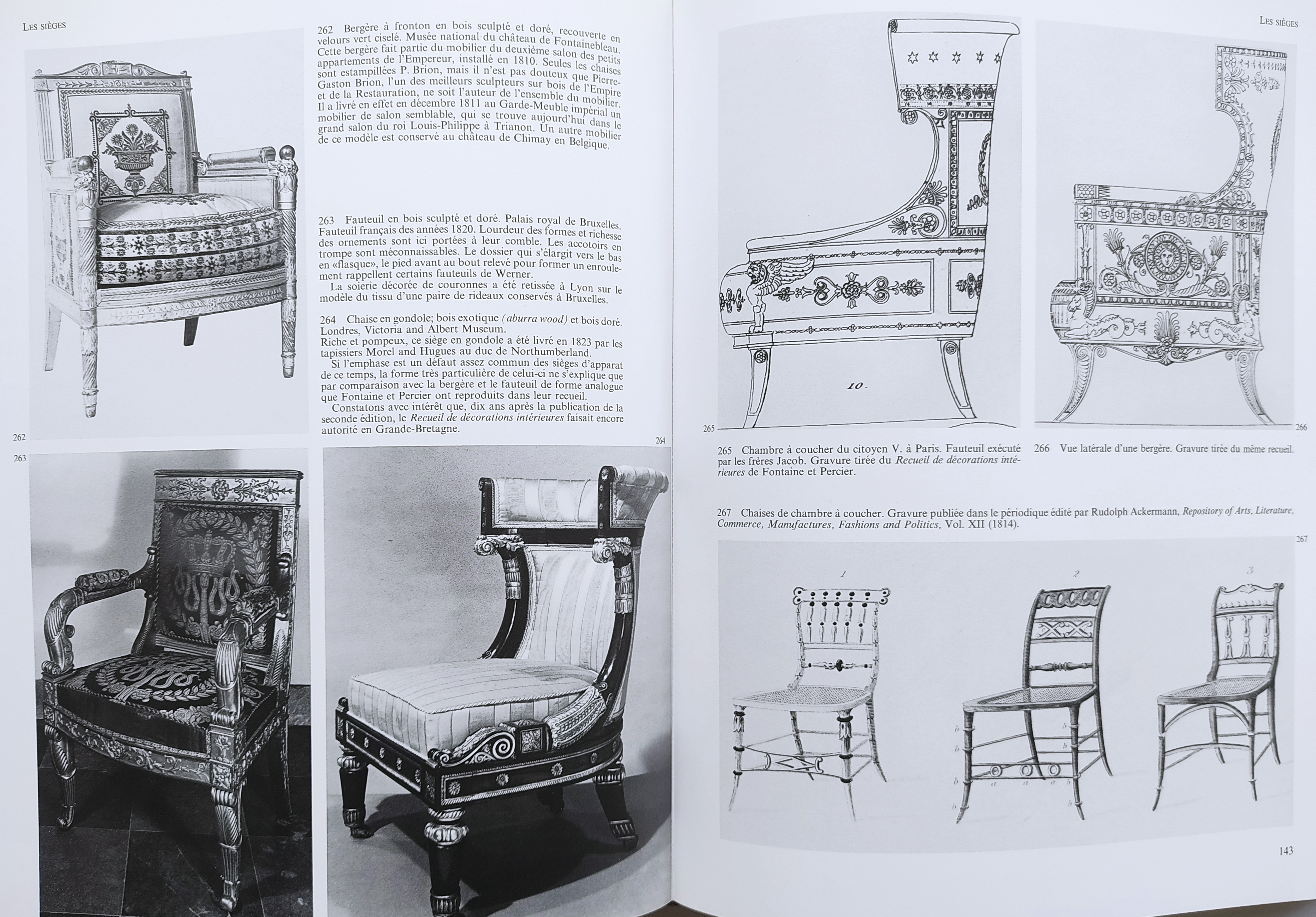 LES ARTS DÉCORATIFS DE 1790 À 1850.  