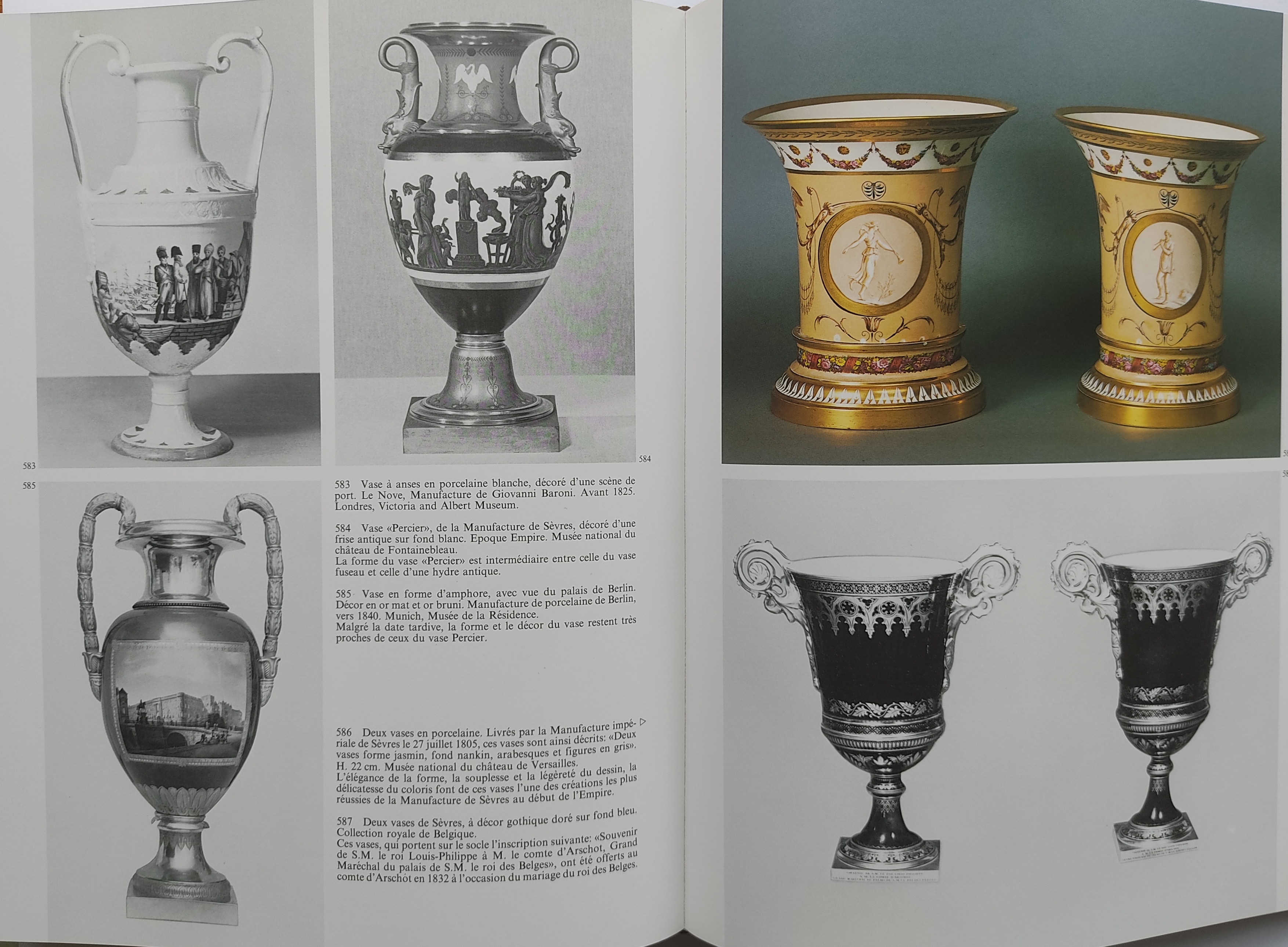 LES ARTS DÉCORATIFS DE 1790 À 1850.  