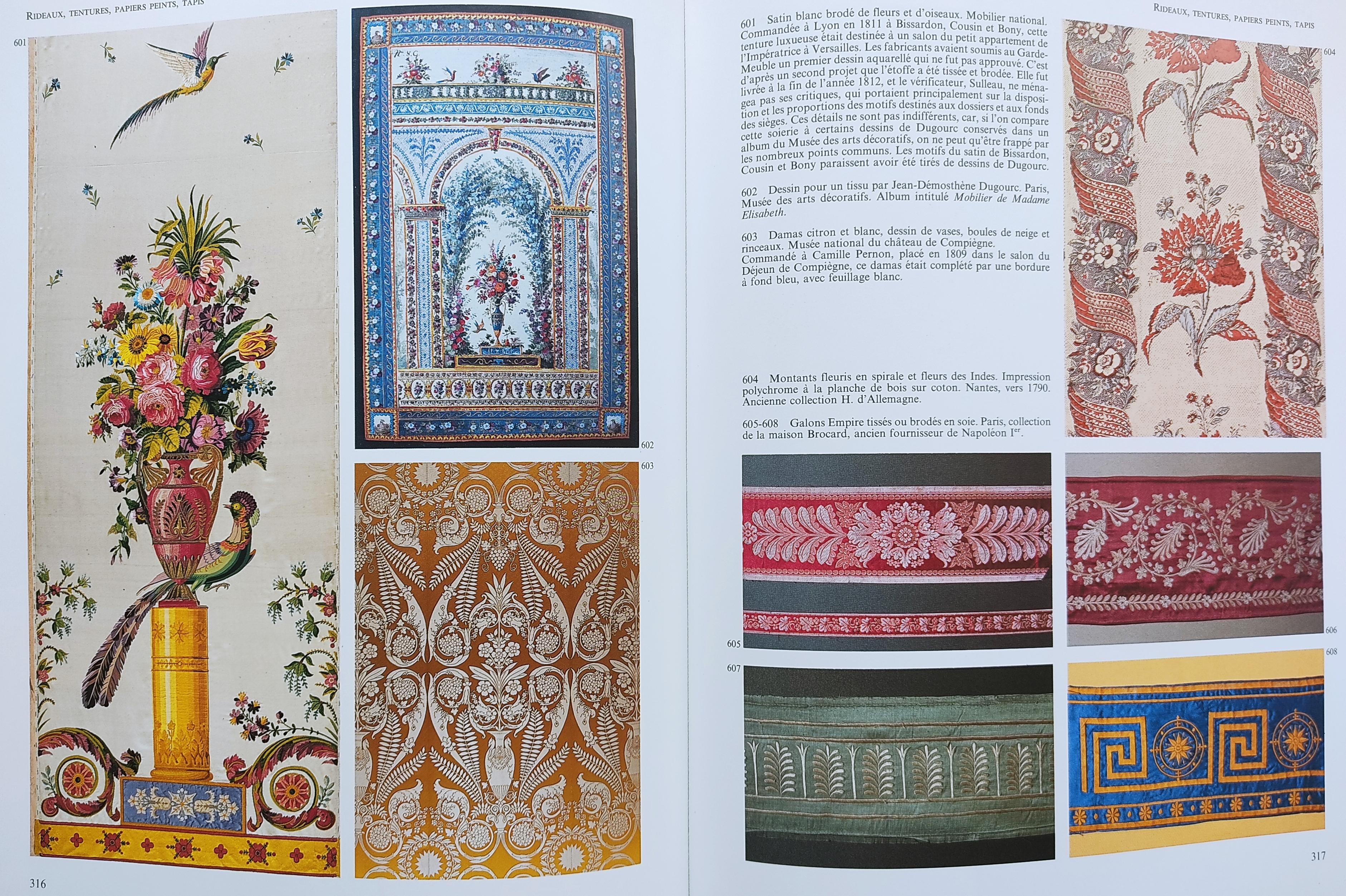 LES ARTS DÉCORATIFS DE 1790 À 1850.  