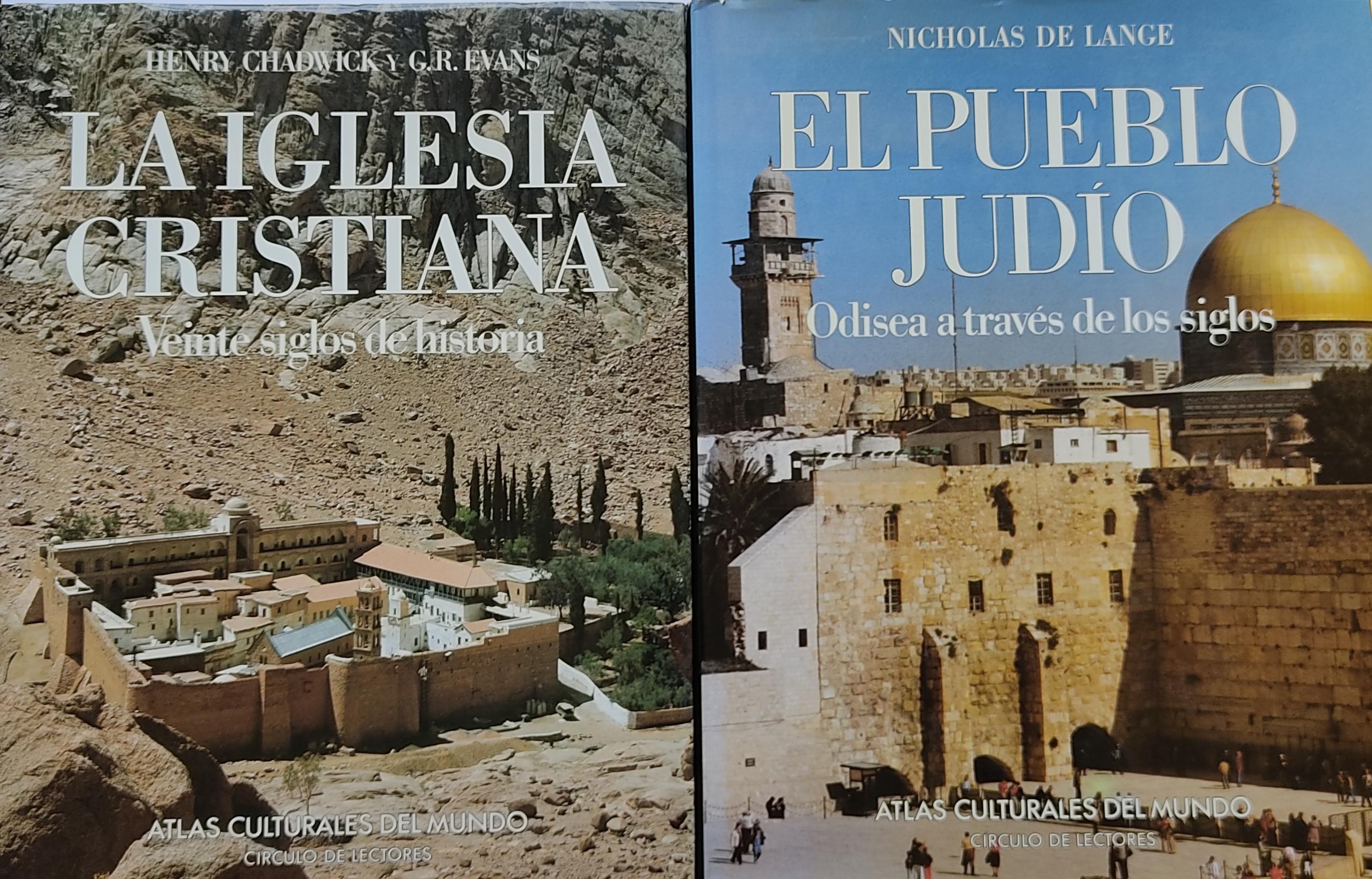 DOS LIBROS "ATLAS CULTURALES DEL MUNDO".   