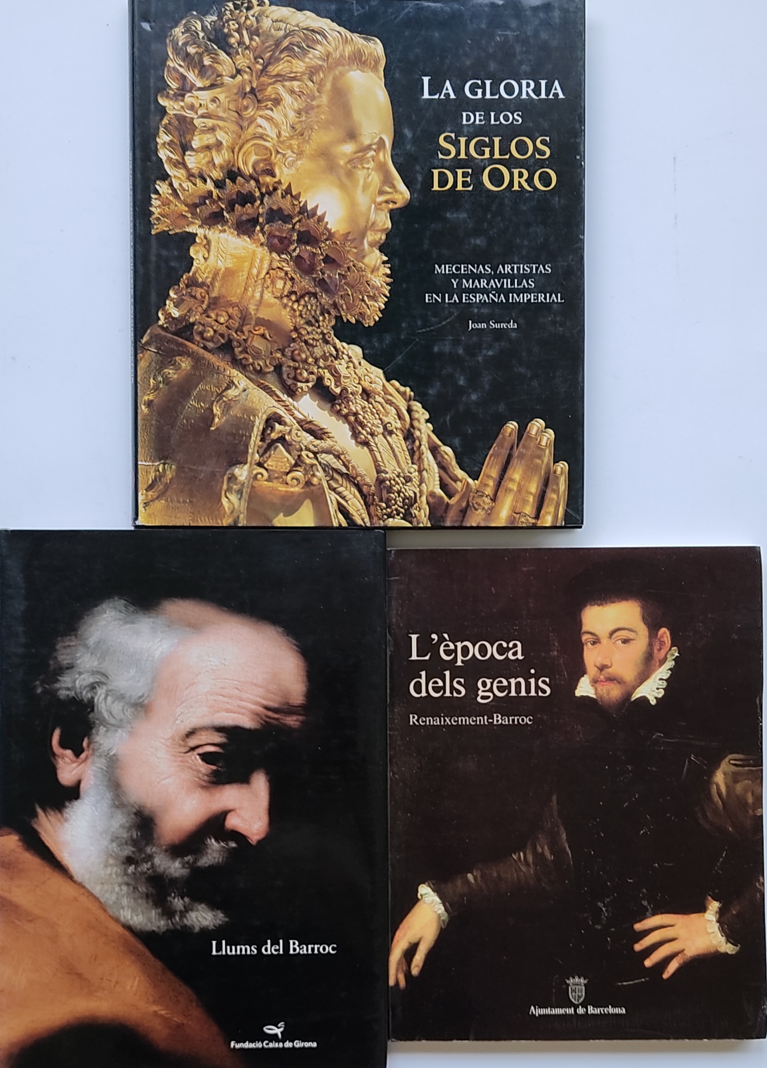 TRES LIBROS SOBRE RENACIMIENTO Y BARROCO.   