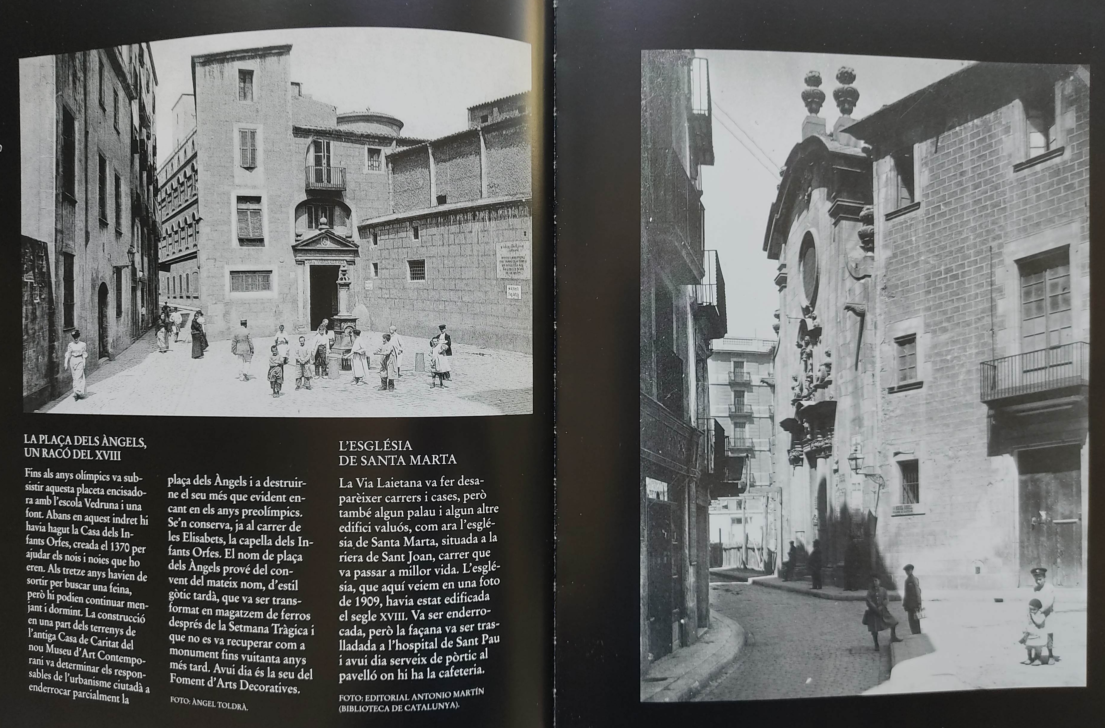 LA BARCELONA DESAPAREGUDA.  