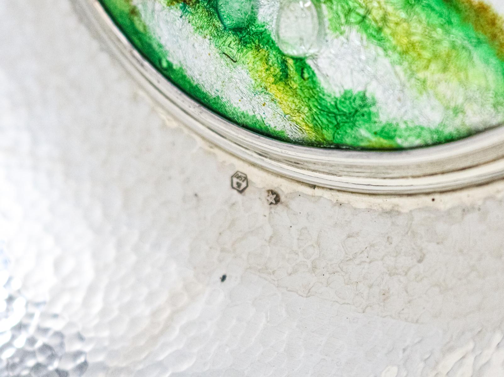 CENTRO DE MESA EN PLATA DEL ÚLTIMO TERCIO S.XX