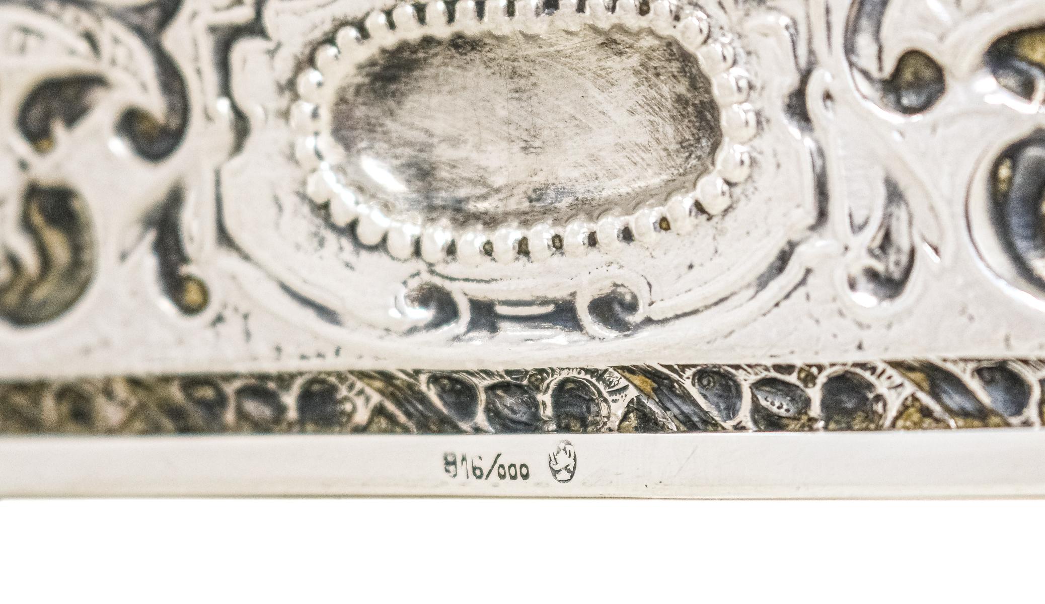 PEQUEÑA BANDEJA EN PLATA DEL PRIMER TERCIO S.XX