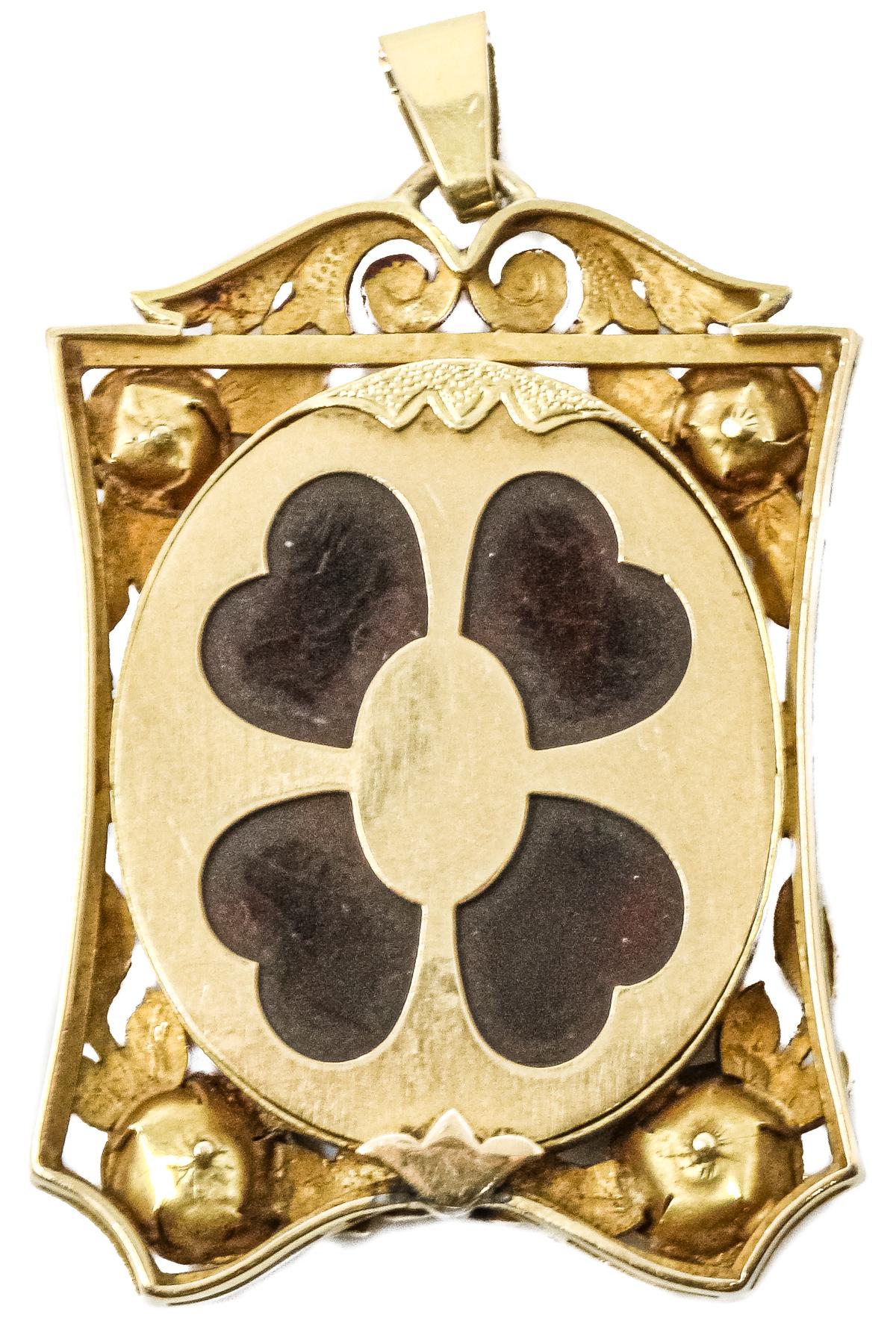 COLGANTE DEVOCIONARIO DE PPS. DEL S.XX