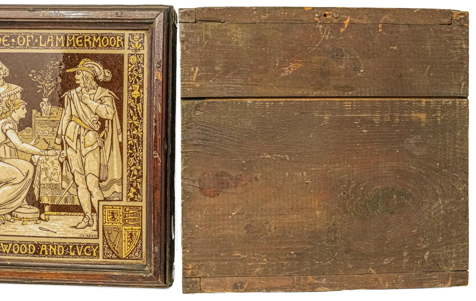 DOS AZULEJOS INGLESES DE MEDIADOS DEL S.XX