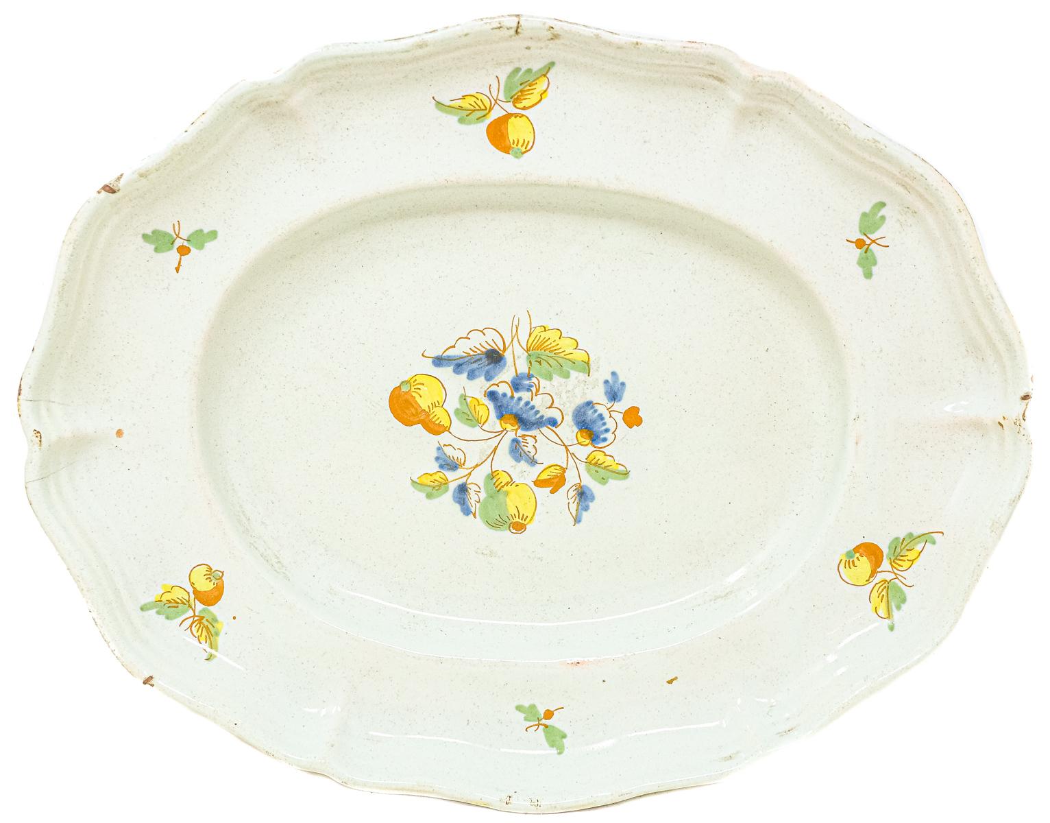 BANDEJA DE ALCORA DEL SIGLO XIX