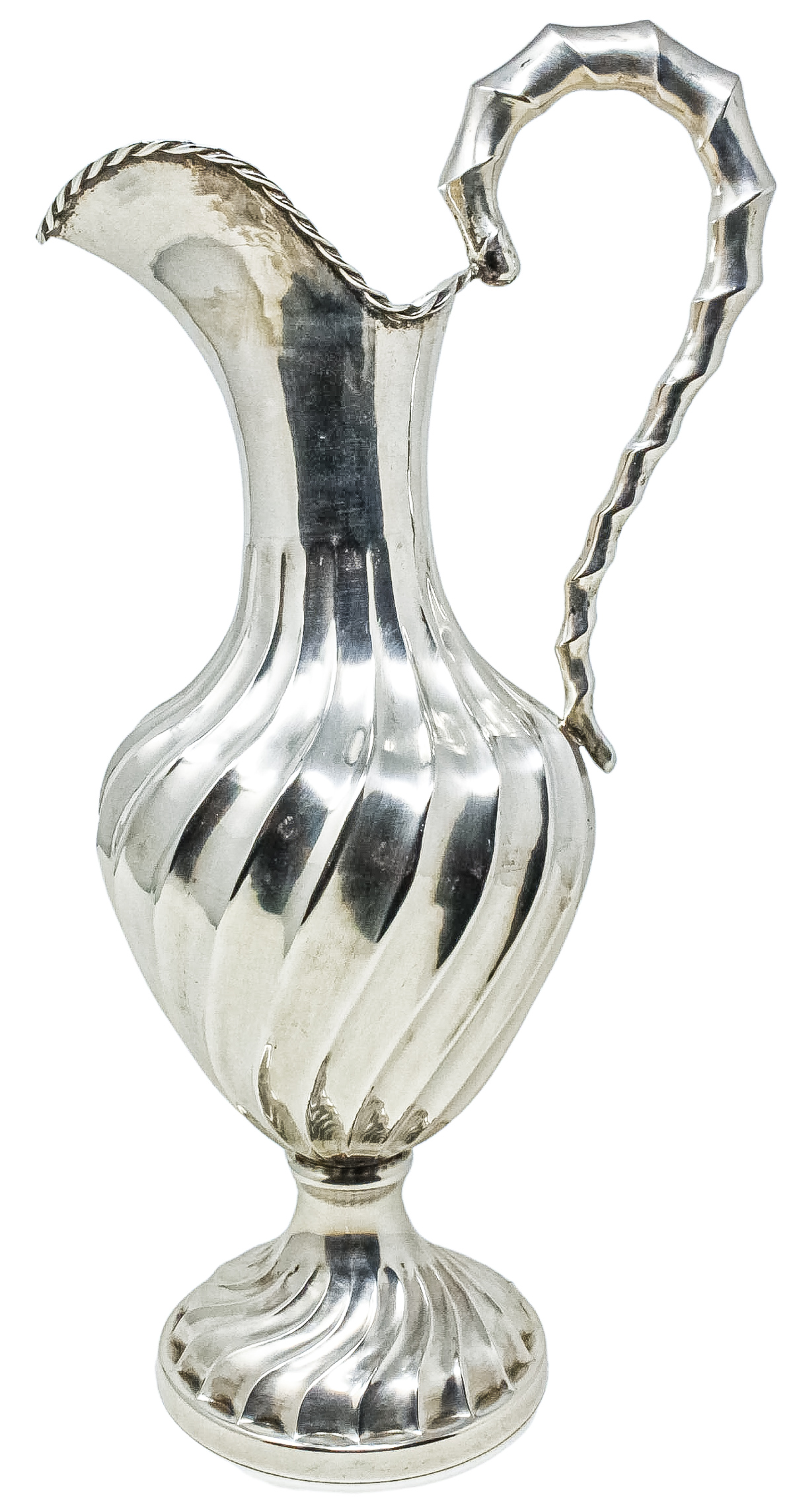 JARRA EN PLATA DEL ÚLTIMO TERCIO DEL S.XX