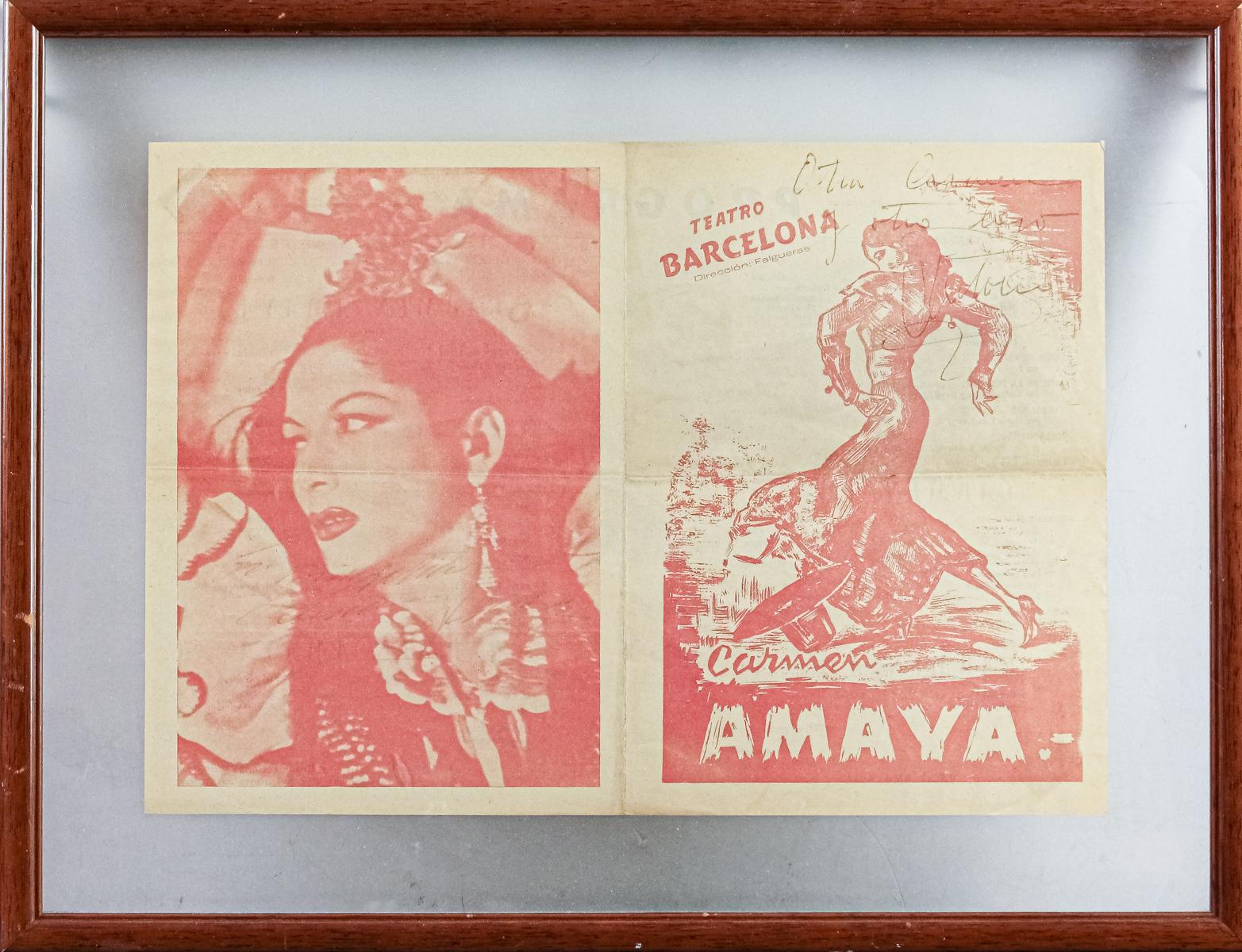 PROGRAMA DEDICADO DE CARMEN AMAYA 