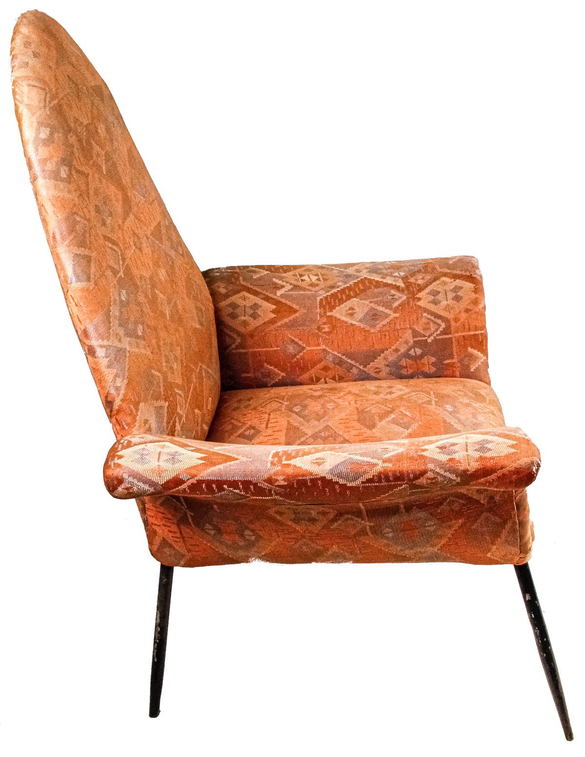 SILLÓN DE DISEÑO ITALIANO DE LOS AÑOS 60