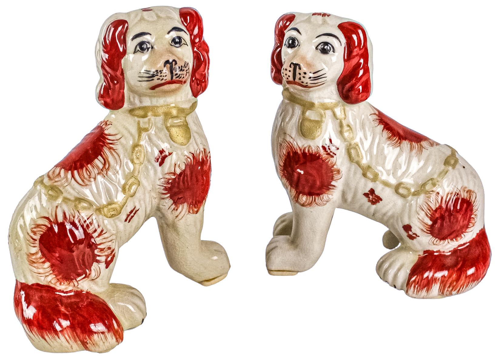 PAREJA DE PERROS STAFFORD