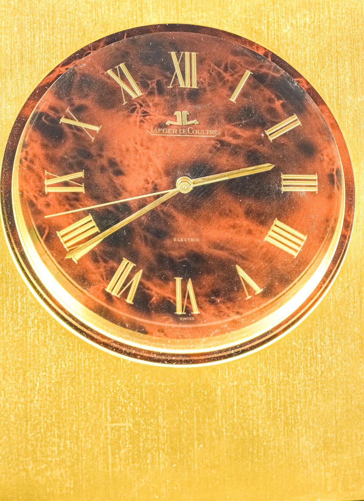 RELOJ DE SOBREMESA JAEGER LE COULTRE AÑOS 70