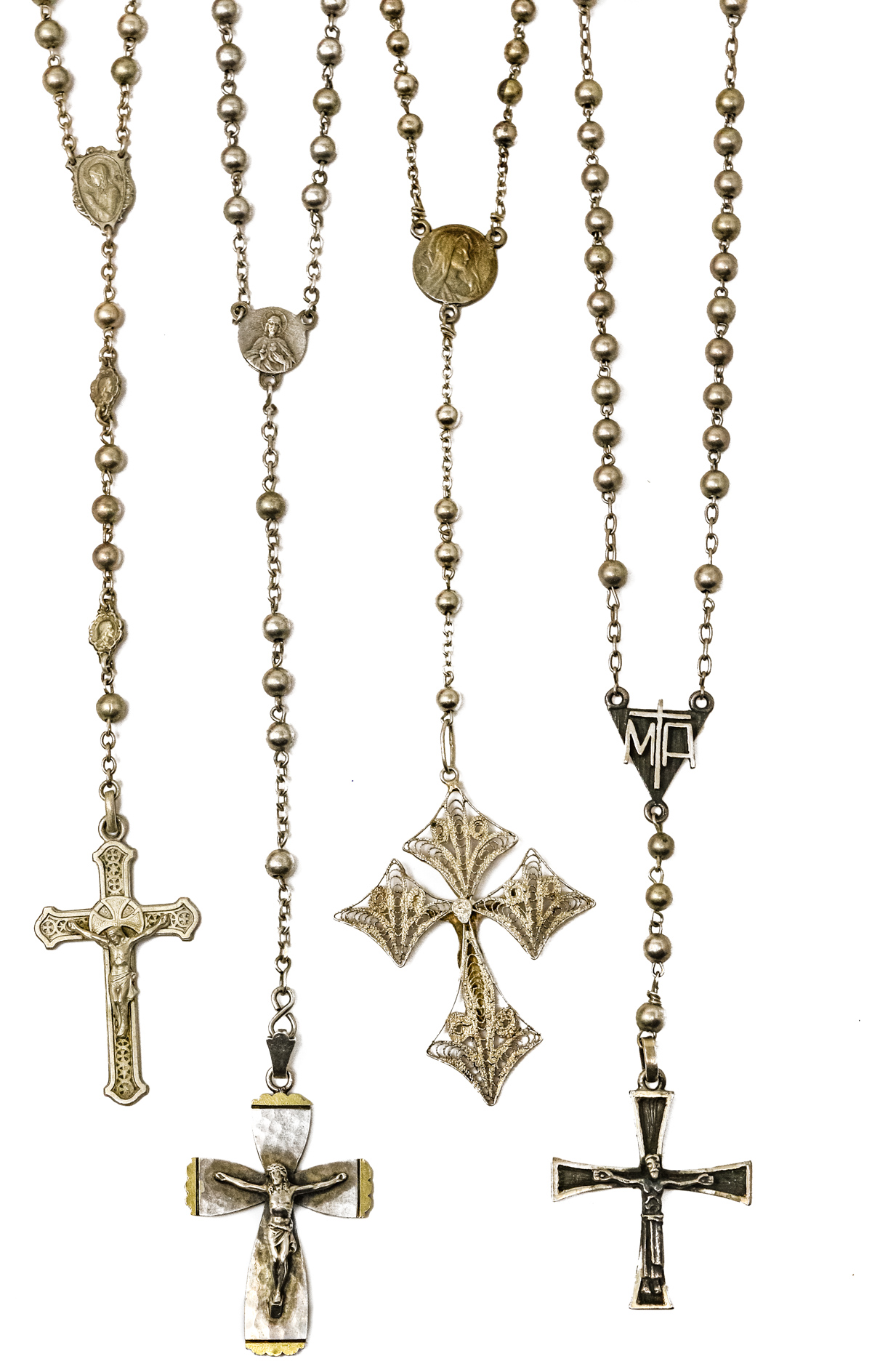 COLECCIÓN DE CUATRO ROSARIOS 