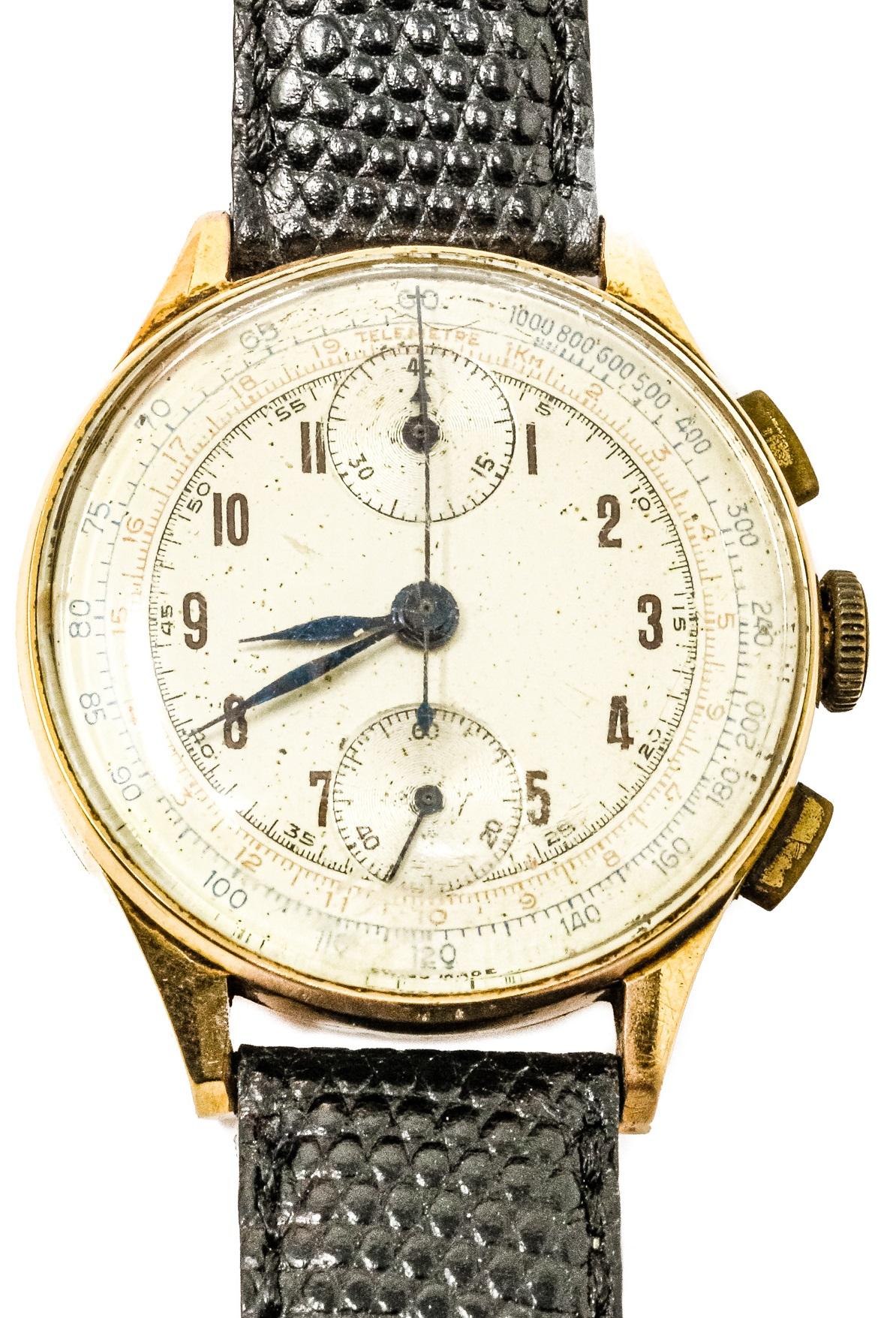RELOJ CRONÓGRAFO DE LOS AÑOS 40-50