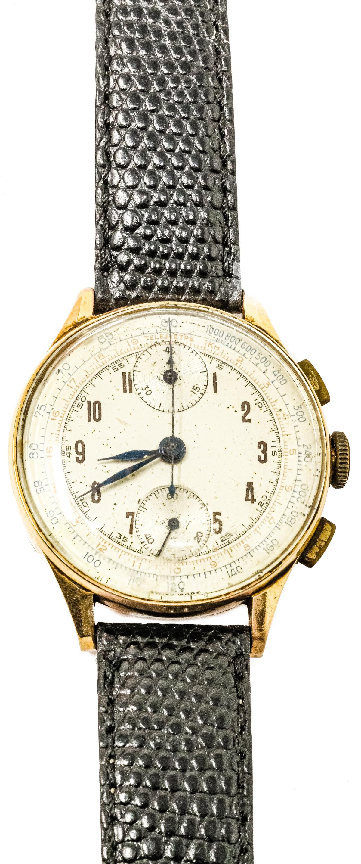 RELOJ CRONÓGRAFO DE LOS AÑOS 40-50
