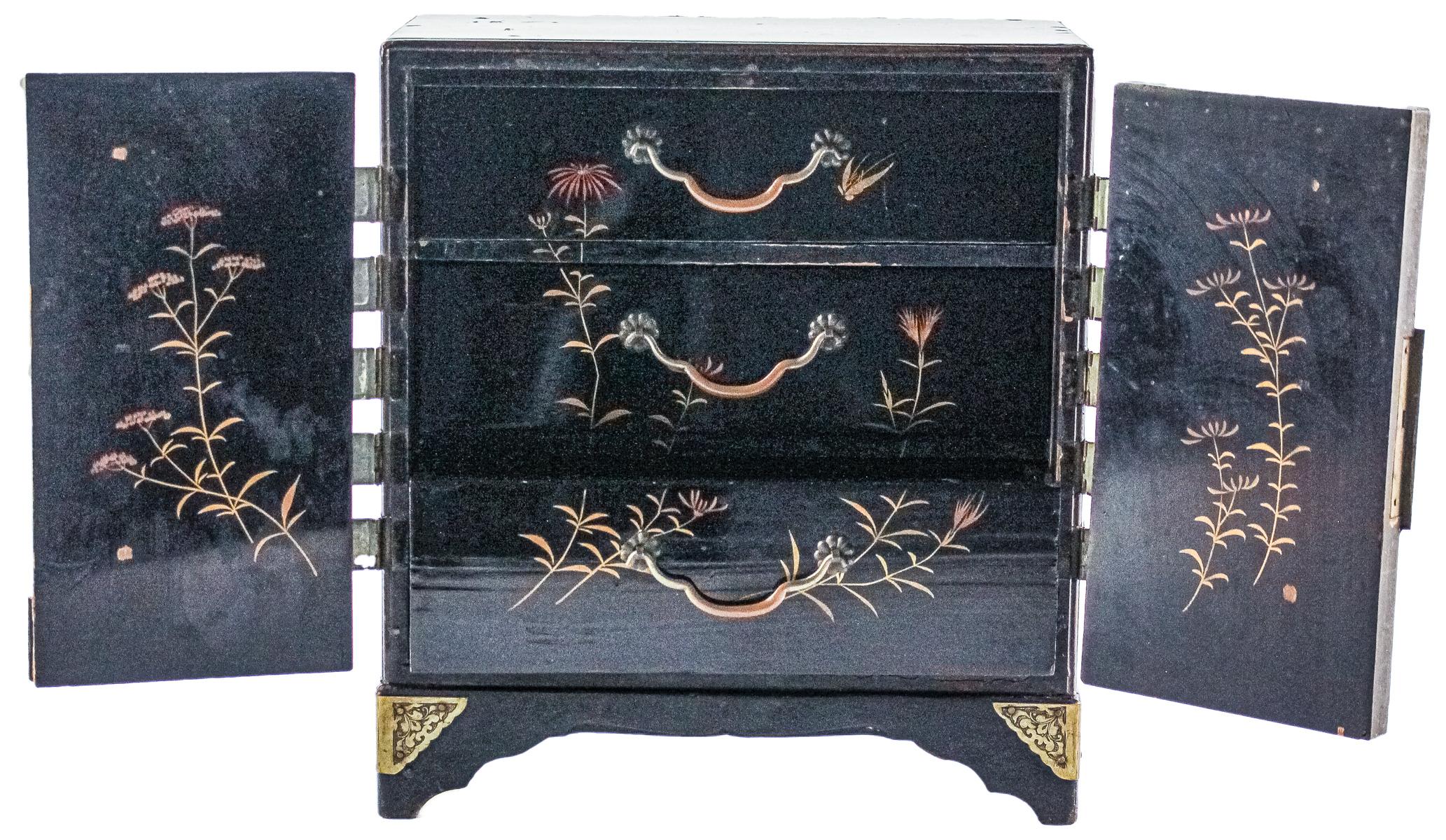 CAJA JOYERO ORIENTAL DE MEDIADOS DEL S.XX