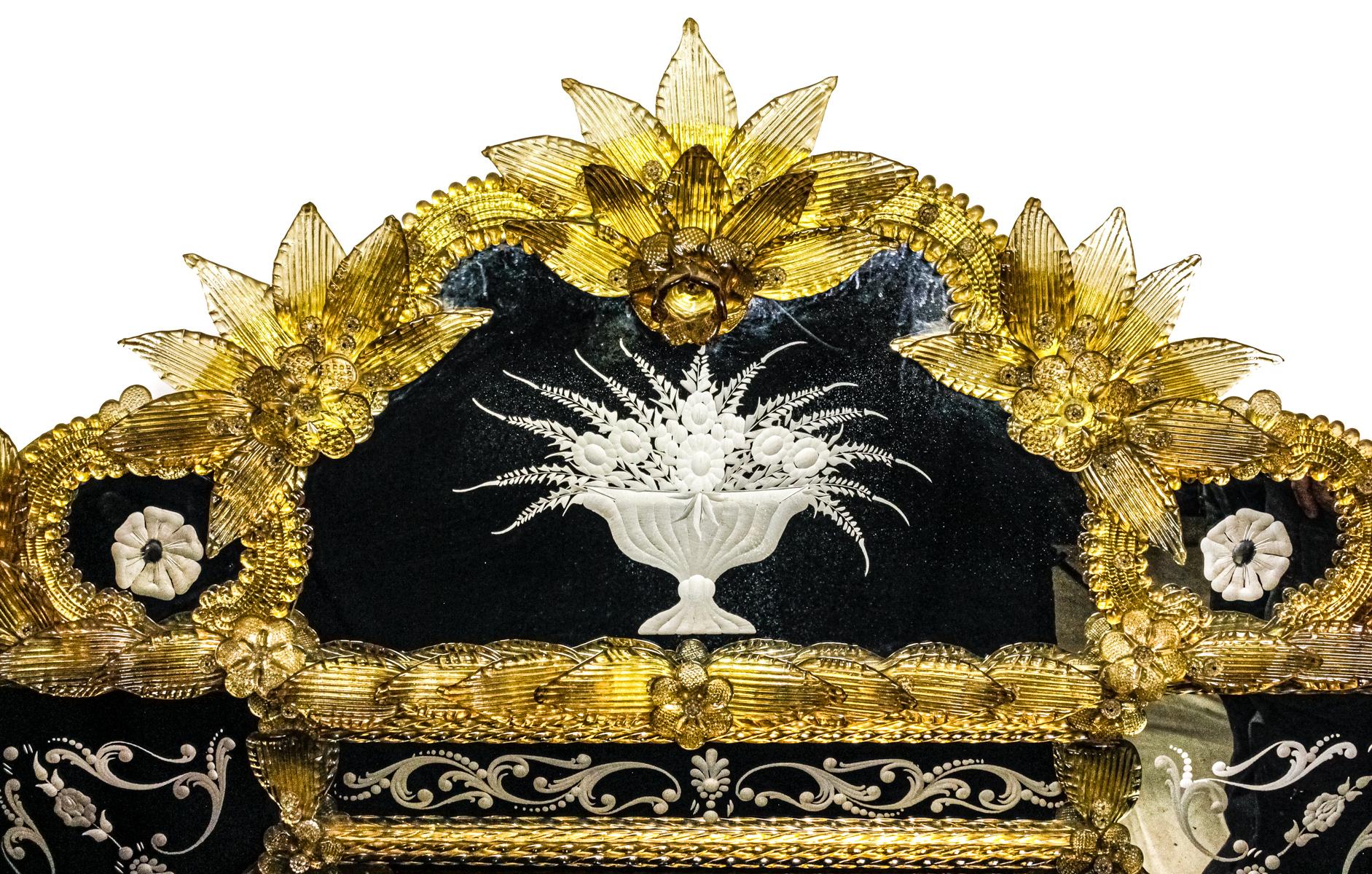 ESPEJO VENECIANO DE LA SEGUNDA MITAD DE SIGLO XX