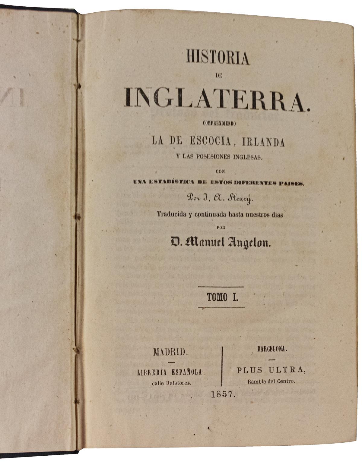 "HISTÓRIA DE INGLATERRA"