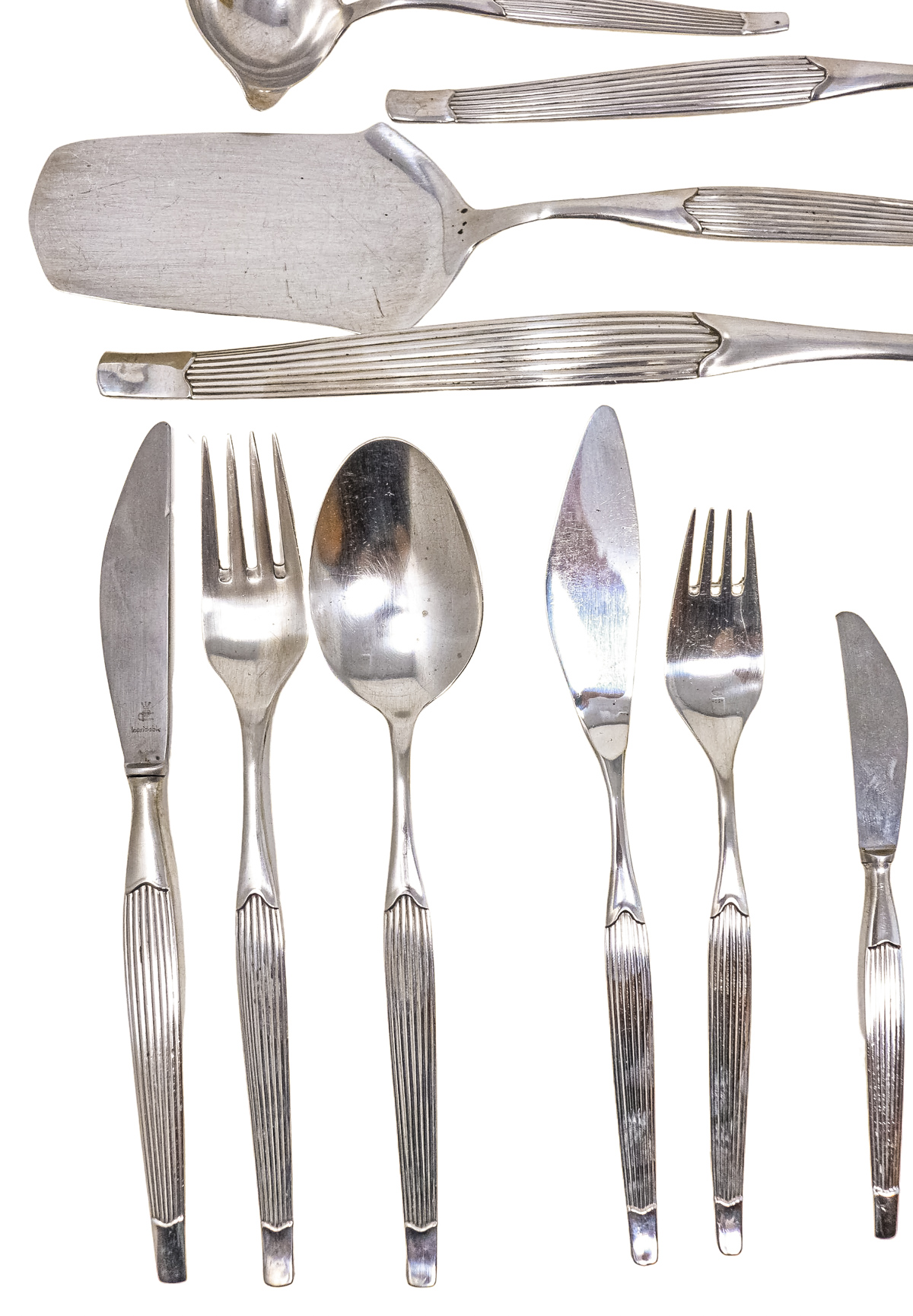 CUBERTERÍA DE PLATA DE LA FIRMA BAGUÉS