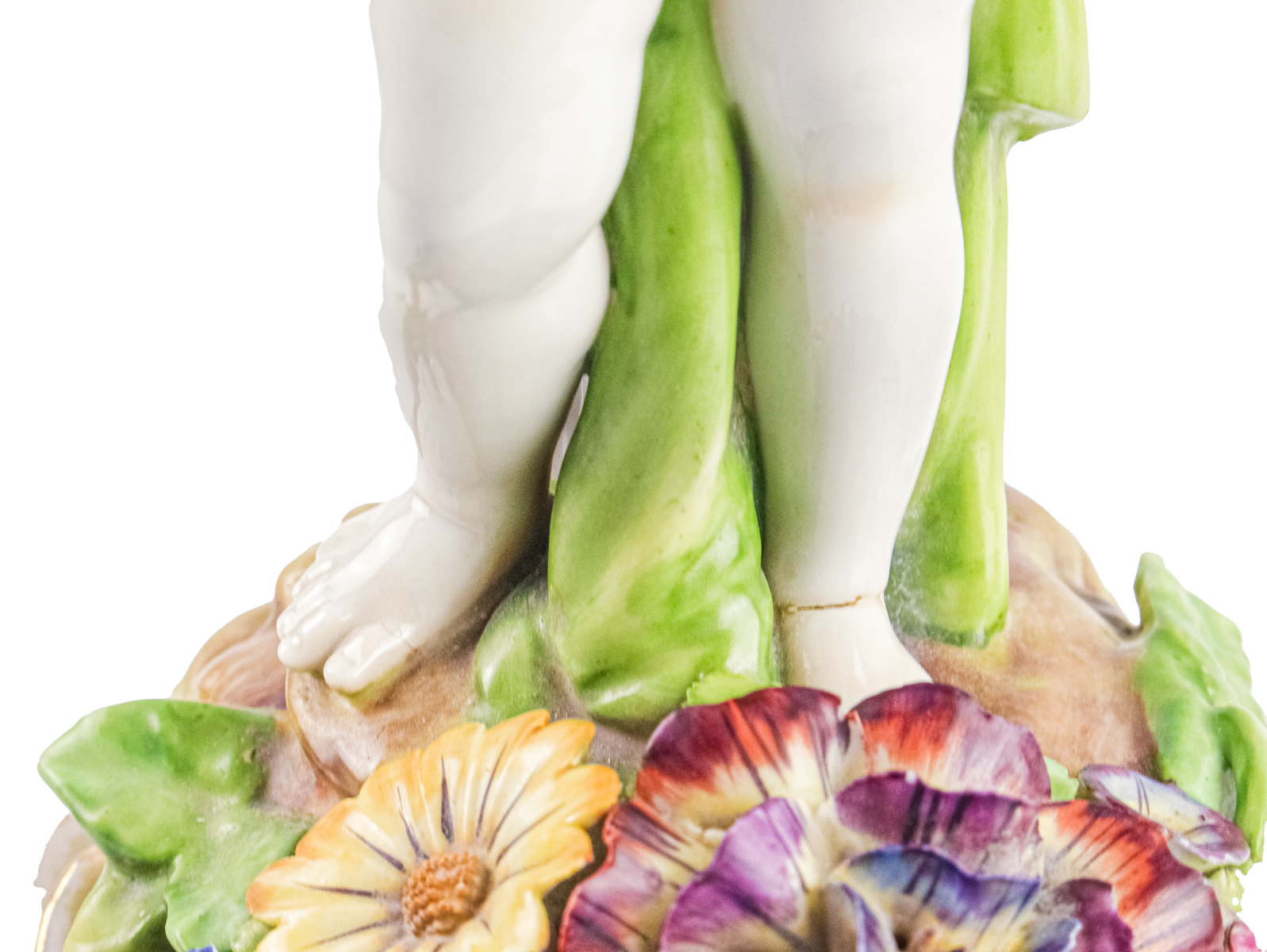 CANDELABRO EN CERÁMICA ALEMANA DE MEDIADOS DEL S.XX