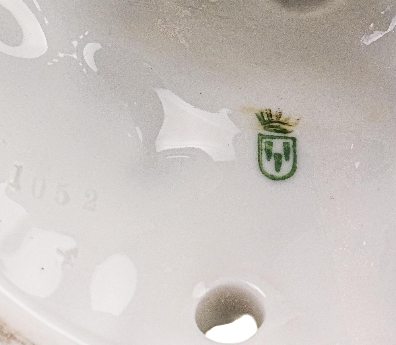 CANDELABRO EN CERÁMICA ALEMANA DE MEDIADOS DEL S.XX